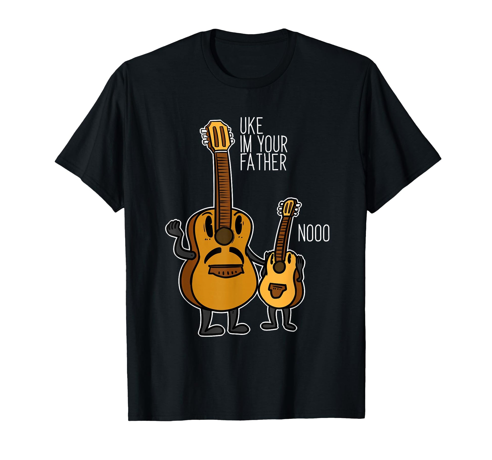 Uke I Am Your Father Ukulele Guitar T-Shirt - Minimalist Print Unisex - T-Shirt, Sweatshirt, Hoodie