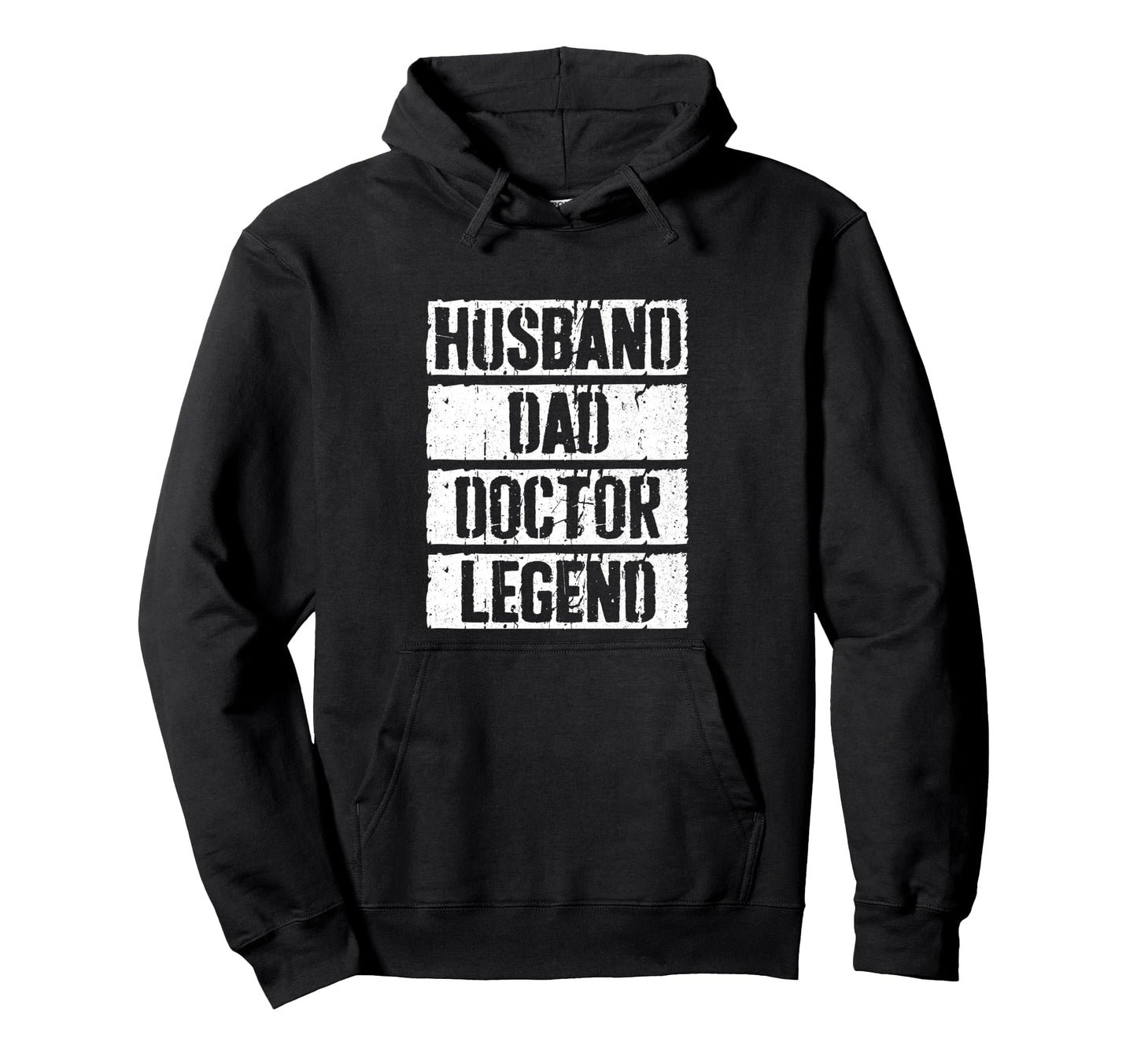 Husband Dad Doctor Legend Doc Nurse Hoodie - Trendy Graphic for Adults - T-Shirt, Sweatshirt, Hoodie
