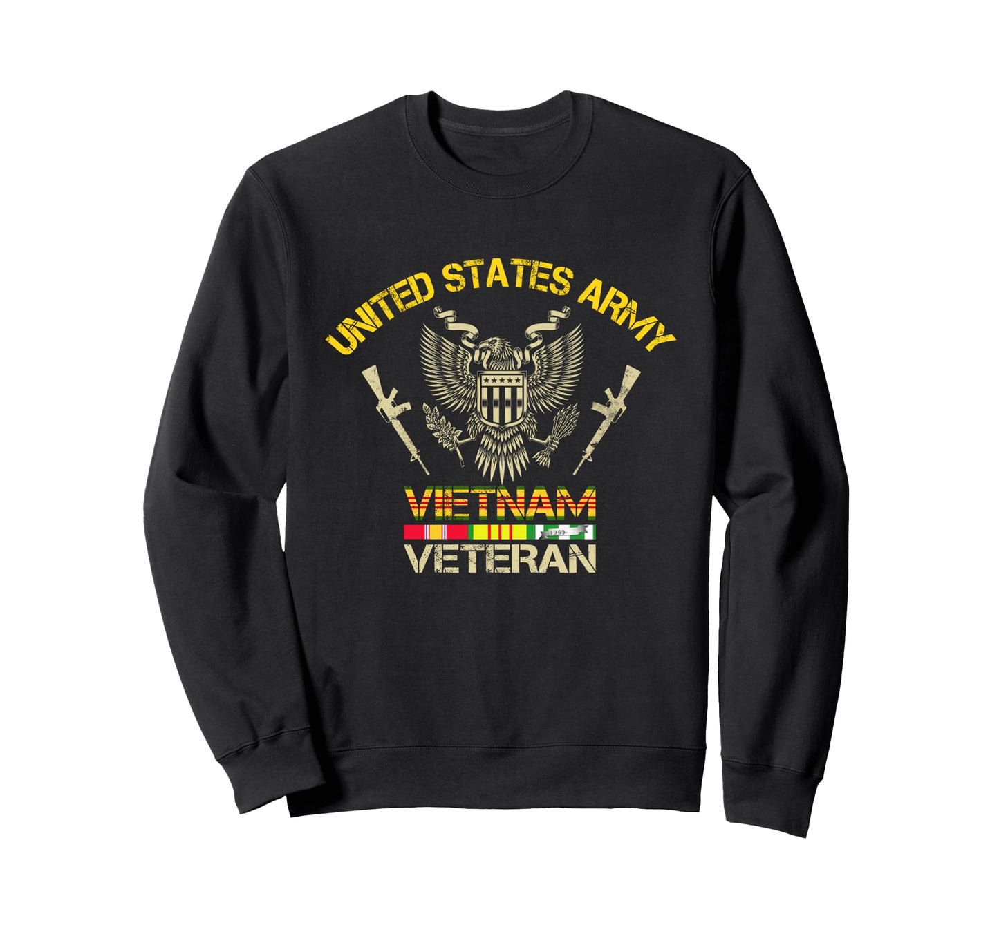 U S Army Vietnam Veteran Vietnam Sweatshirt - Minimalist Print Men Women - T-Shirt, Sweatshirt, Hoodie