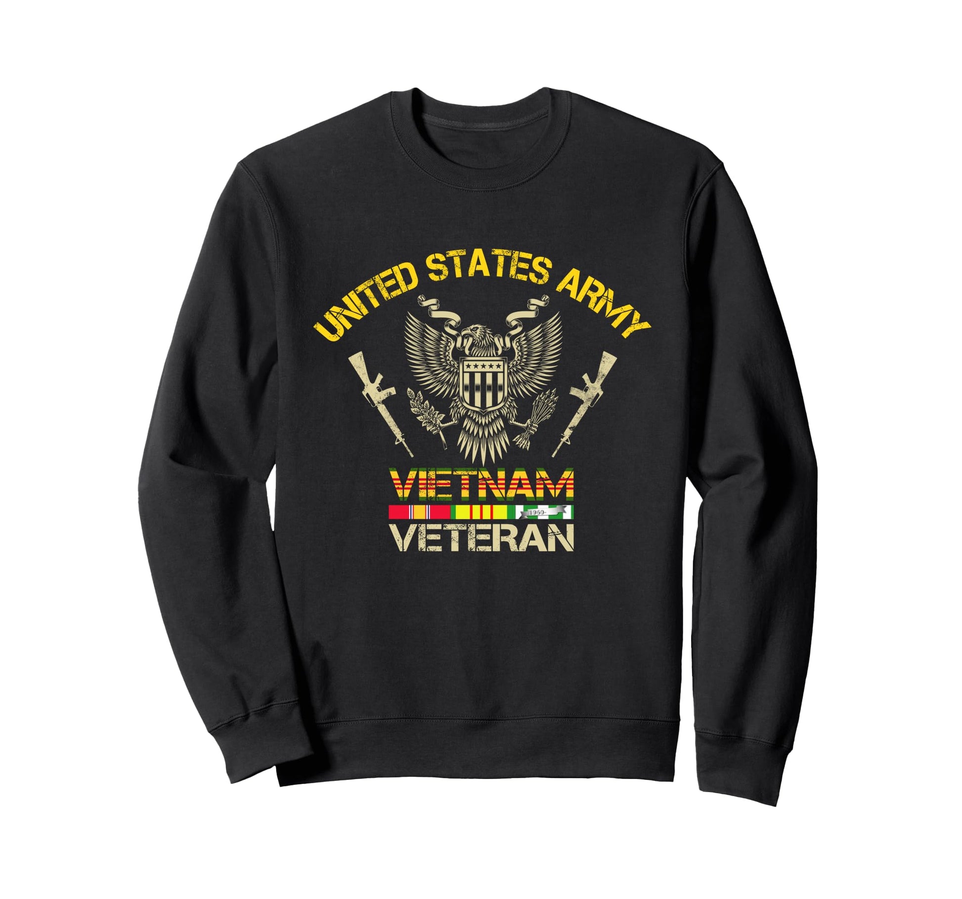 U S Army Vietnam Veteran Vietnam Sweatshirt - Minimalist Print Men Women - T-Shirt, Sweatshirt, Hoodie