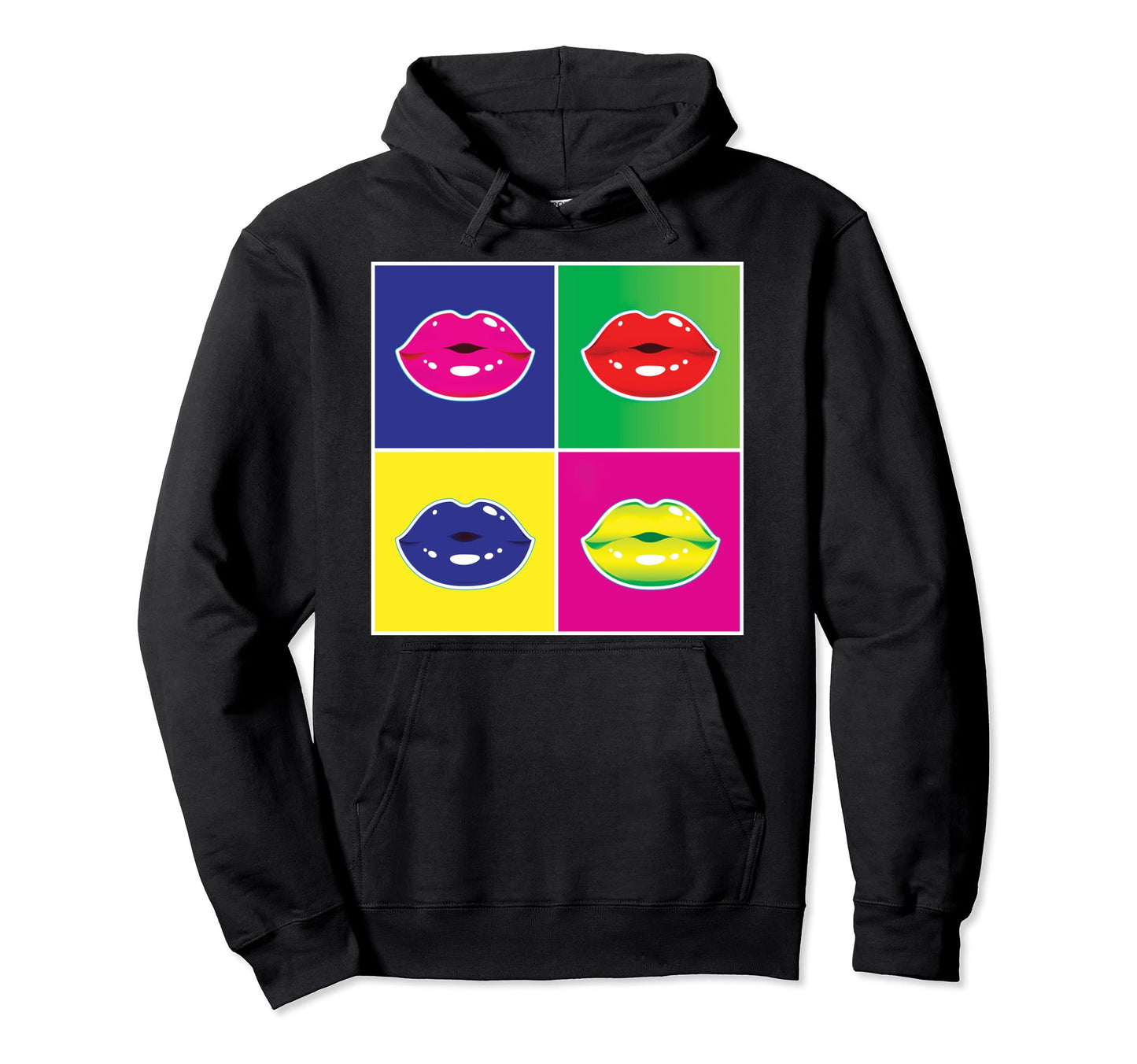 Pop Art Casual Cotton Short Sleeve Pop Art Hoodie - Novelty Apparel Unisex - T-Shirt, Sweatshirt, Hoodie