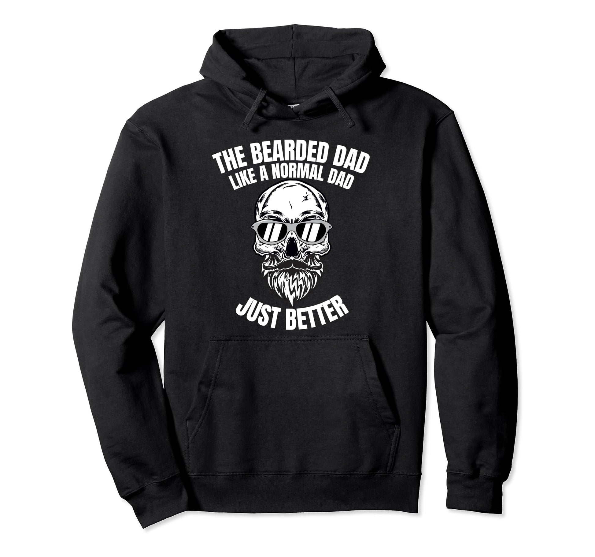 Funny Beard Fathers Gift Tattoo Hoodie - Aesthetic Graphic Men Women - T-Shirt, Sweatshirt, Hoodie