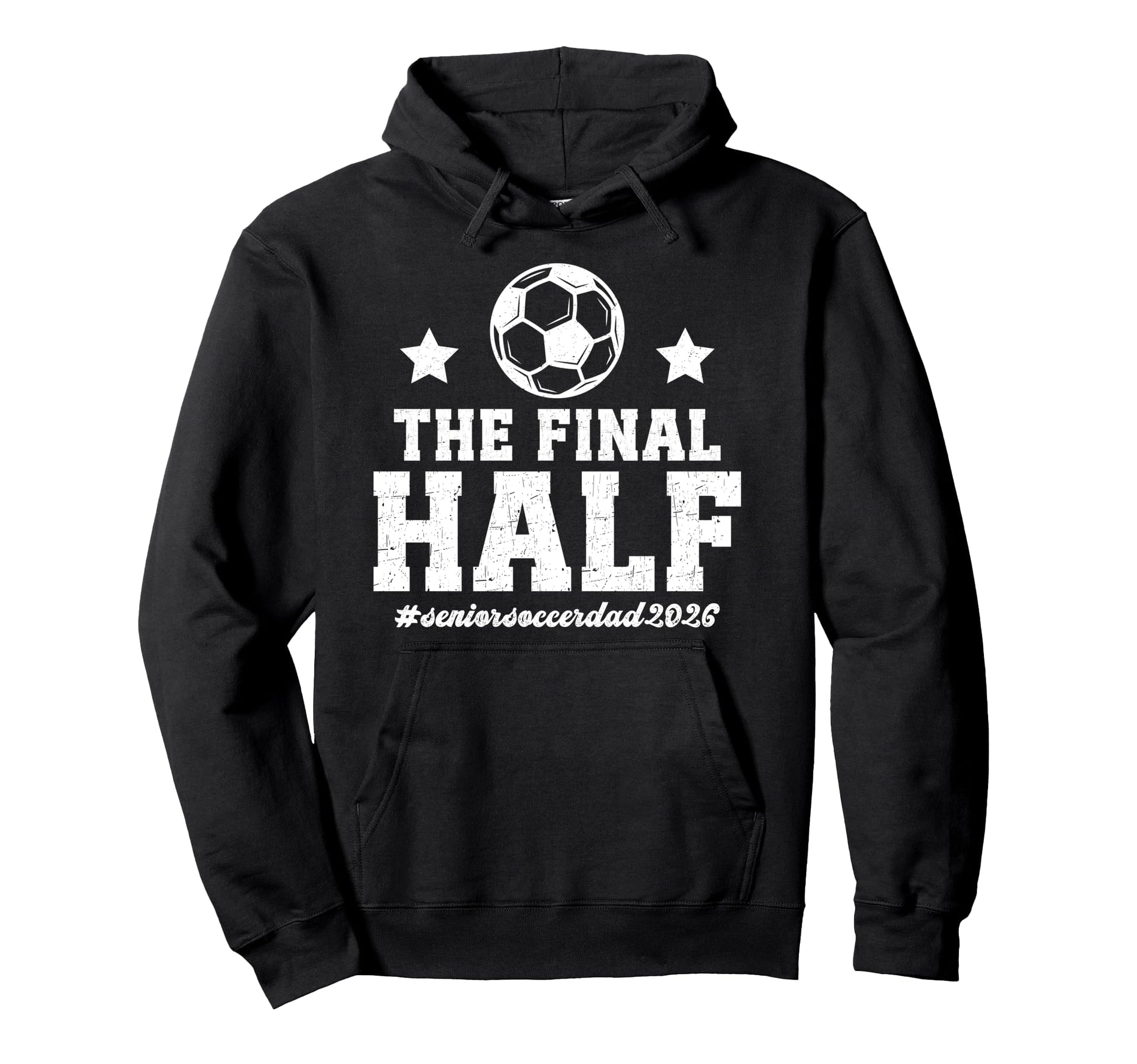 Funny Soccer Senior Dad 2026 Soccer Hoodie - Minimalist Print Unisex - T-Shirt, Sweatshirt, Hoodie
