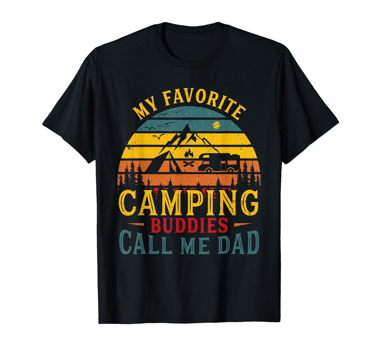 Dads Outdoor Adventure My T-Shirt - Casual Everyday Wear Men Women - T-Shirt, Sweatshirt, Hoodie