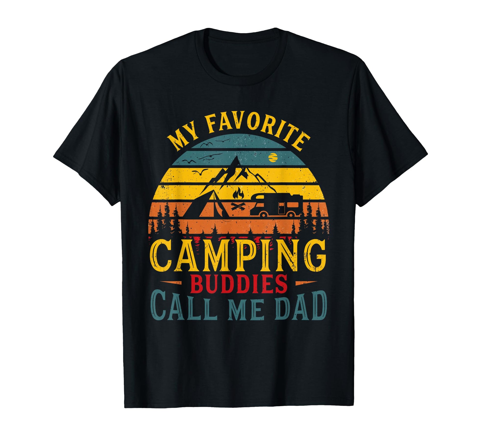 Dads Outdoor Adventure My T-Shirt - Casual Everyday Wear Men Women - T-Shirt, Sweatshirt, Hoodie