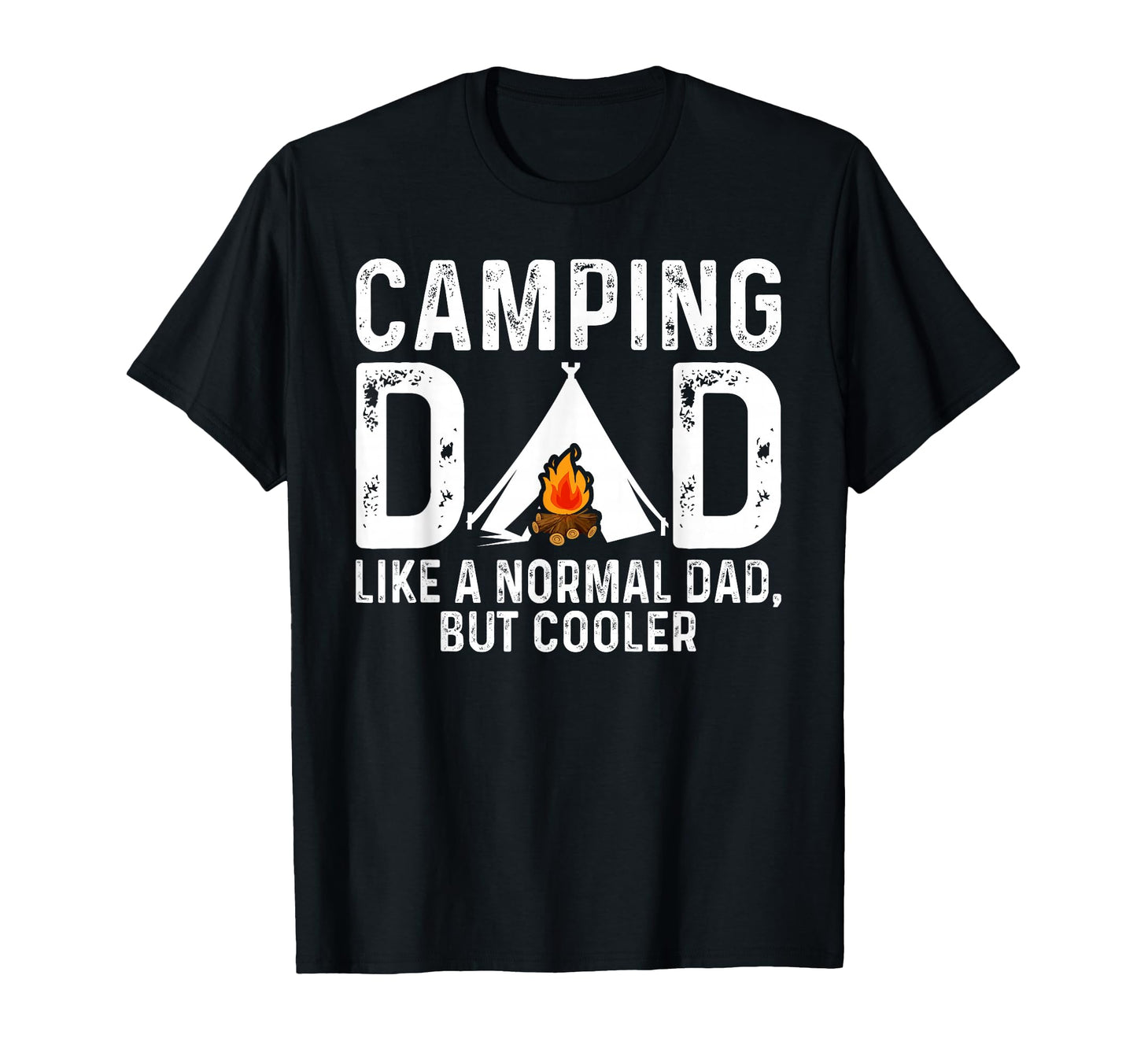 Camping Dad Camper Father Camping Dad T-Shirt - Custom Art Print for Adults - T-Shirt, Sweatshirt, Hoodie