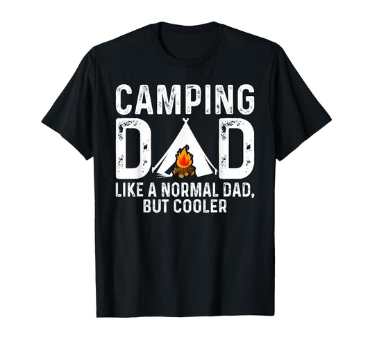 Camping Dad Camper Father Camping Dad T-Shirt - Custom Art Print for Adults - T-Shirt, Sweatshirt, Hoodie