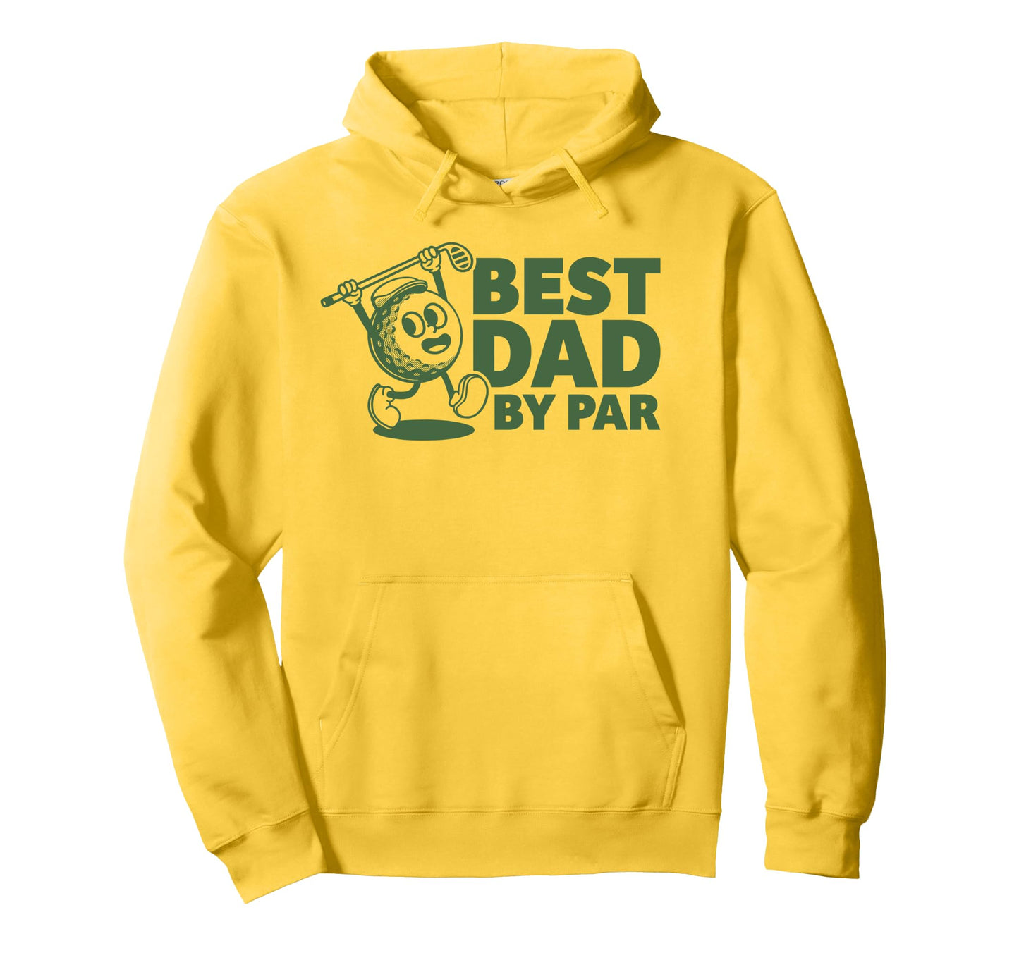 Best Dad Par Funny Golf Gift Fathers Hoodie - Streetwear Style for Adults - T-Shirt, Sweatshirt, Hoodie