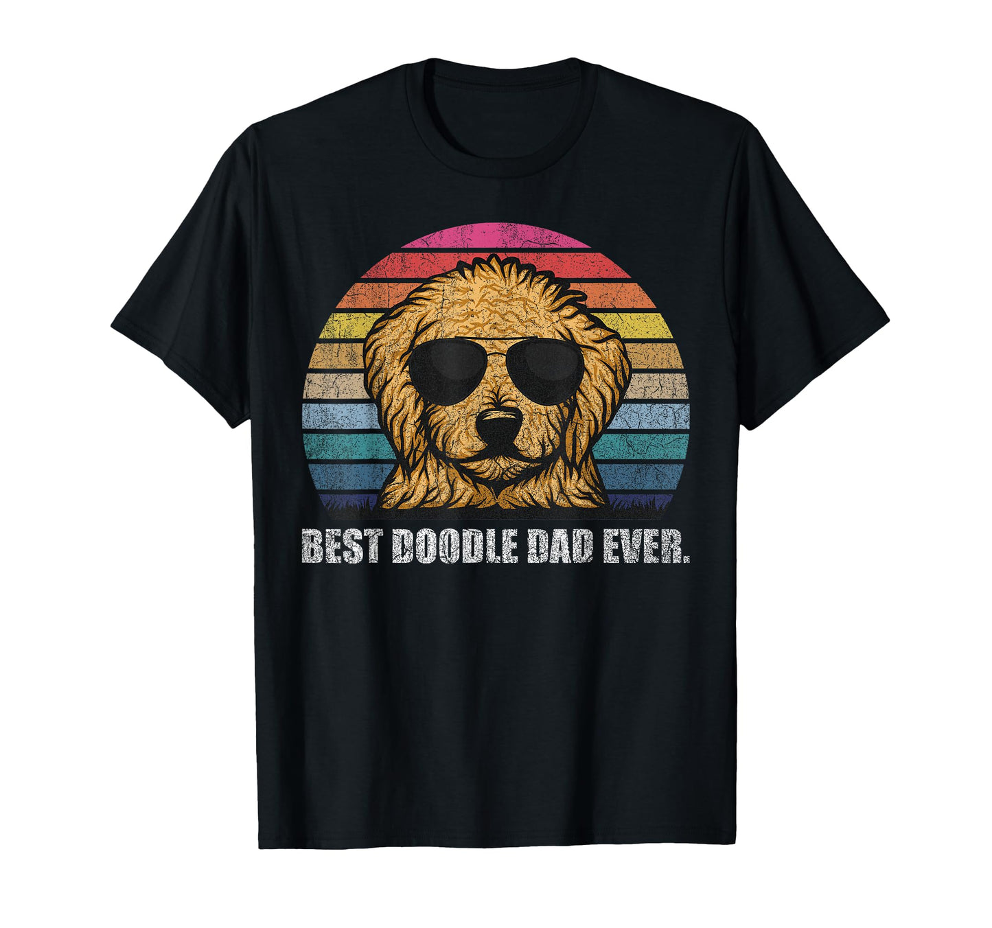 Best Doodle Dad Ever Goldendoodle Dad T-Shirt - Streetwear Style for Adults - T-Shirt, Sweatshirt, Hoodie
