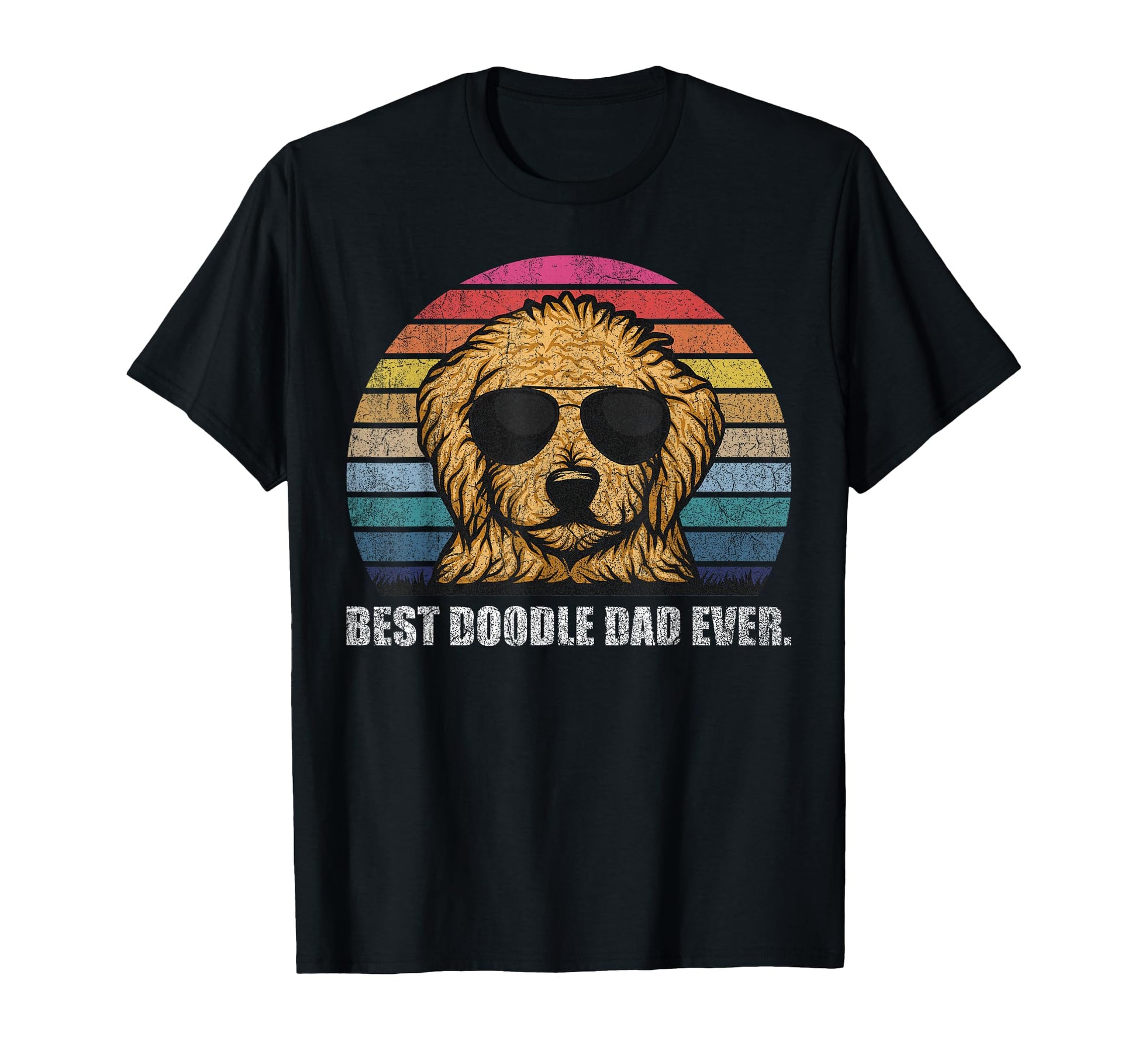 Best Doodle Dad Ever Goldendoodle Dad T-Shirt - Streetwear Style for Adults - T-Shirt, Sweatshirt, Hoodie