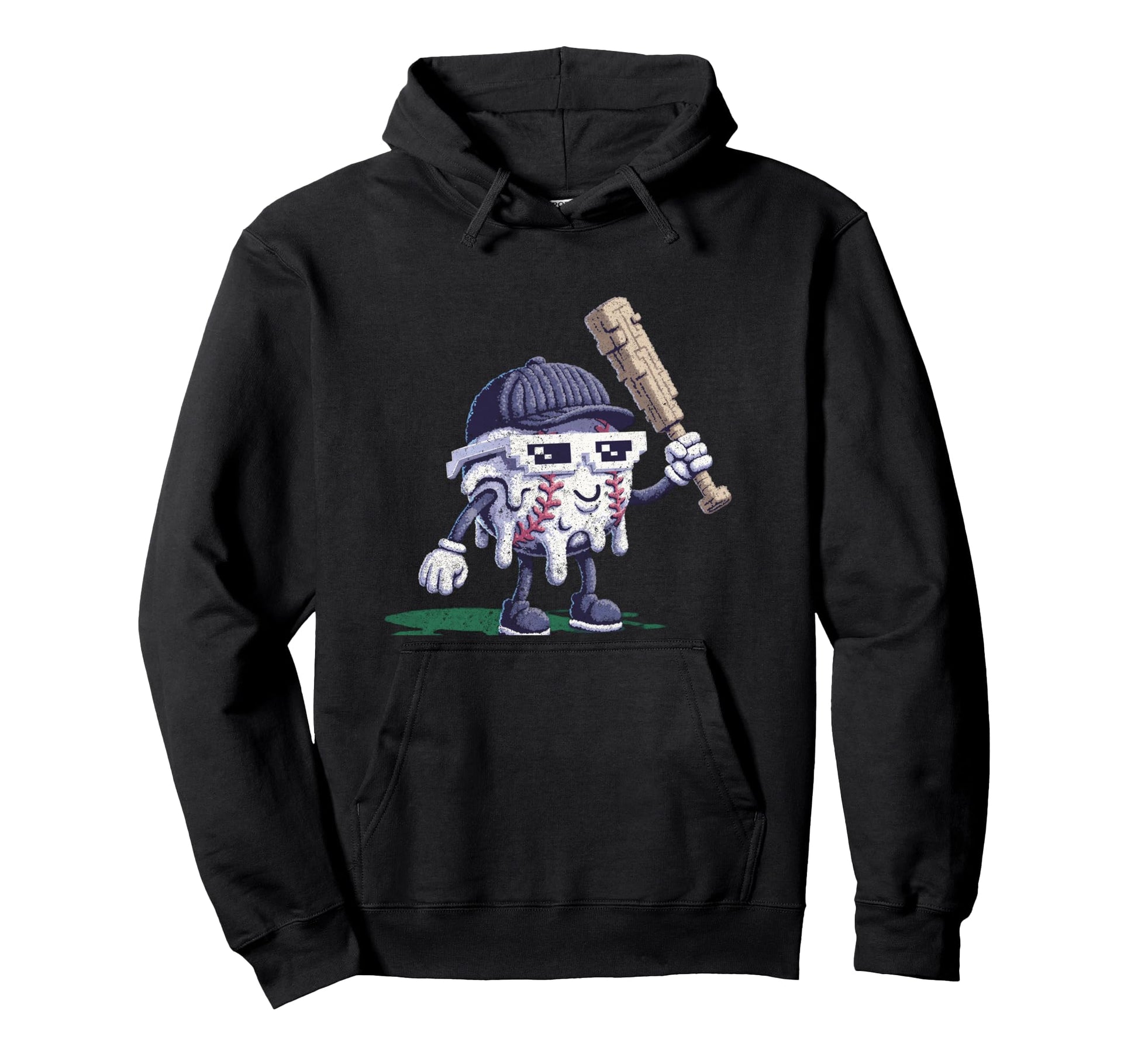 Baseball Drip Gamer Gifts T-Shirt - Aesthetic Graphic Men Women - T-Shirt, Sweatshirt, Hoodie