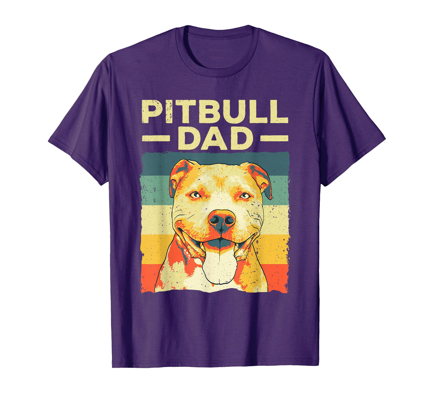 Pitbull Dad Father Pitbull Owner Dog T-Shirt - Streetwear Style Men Women - T-Shirt, Sweatshirt, Hoodie