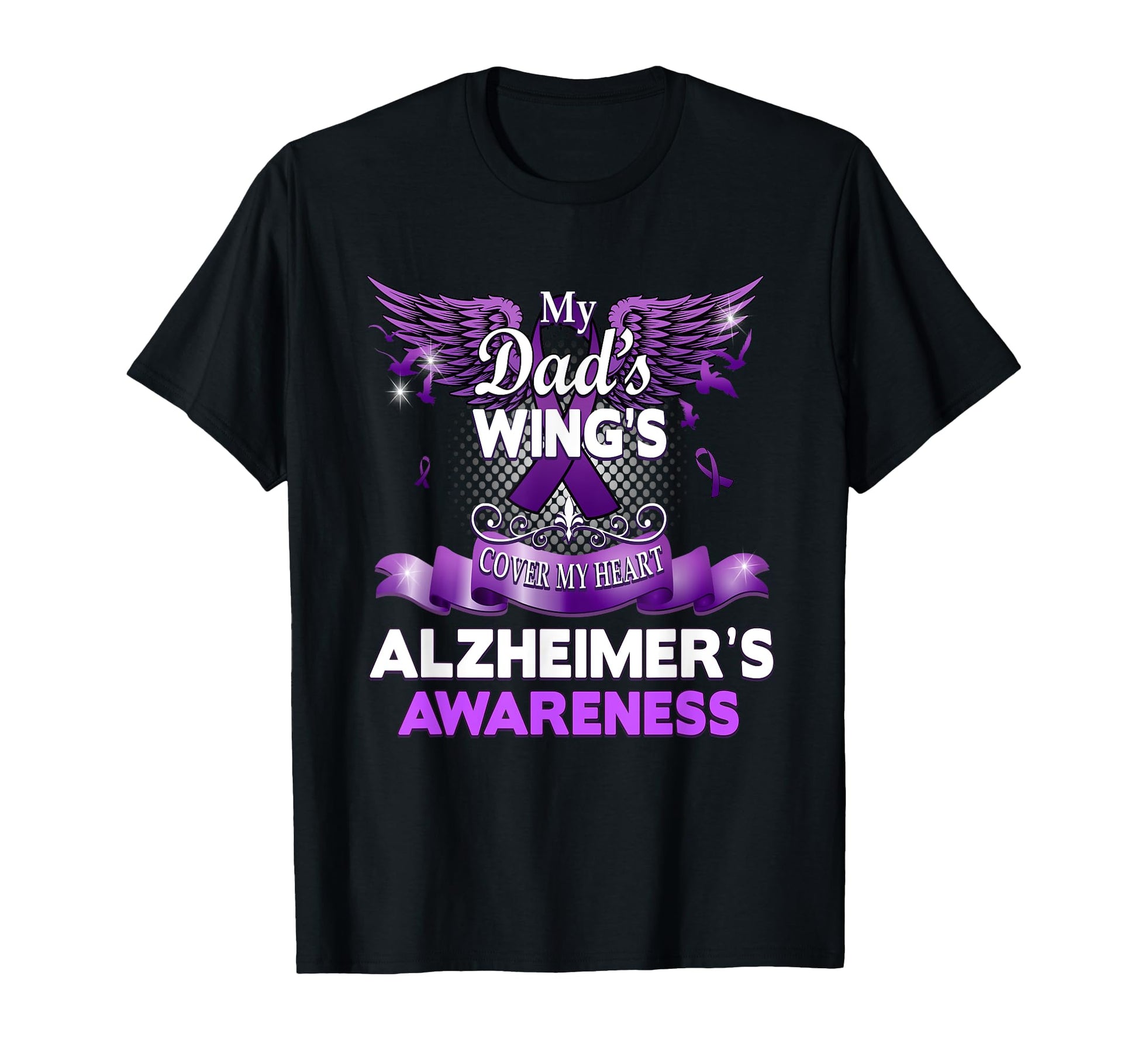 Alzheimers Awareness Gift T-Shirt - Casual Everyday Wear Men Women - T-Shirt, Sweatshirt, Hoodie