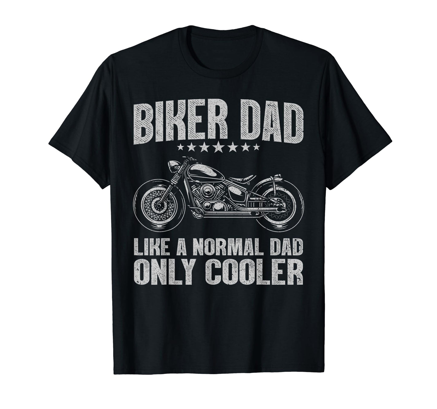 Biker Dad Motorcycling Motorcycle Biker T-Shirt - Unique Graphic Men Women - T-Shirt, Sweatshirt, Hoodie