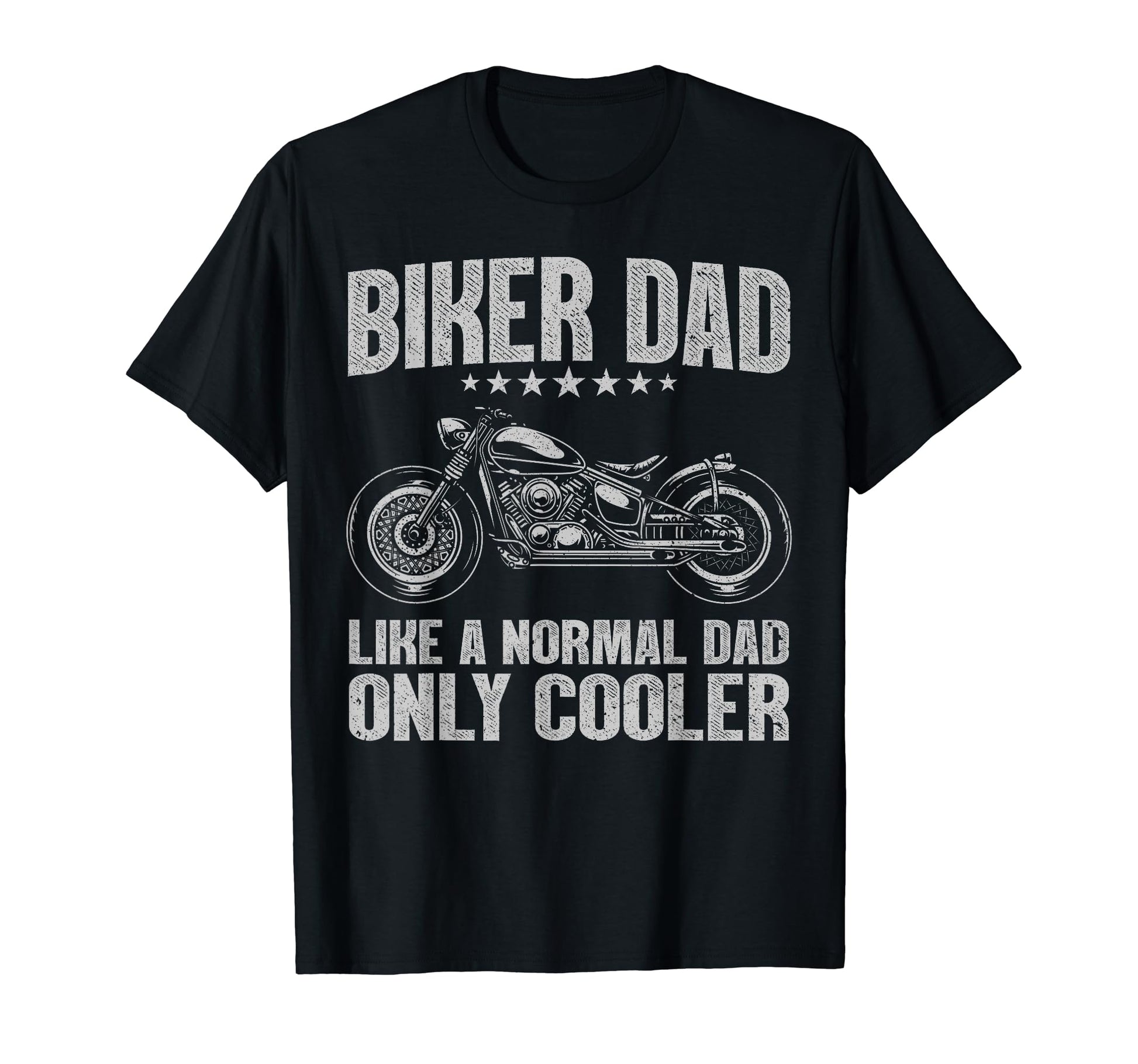 Biker Dad Motorcycling Motorcycle Biker T-Shirt - Unique Graphic Men Women - T-Shirt, Sweatshirt, Hoodie