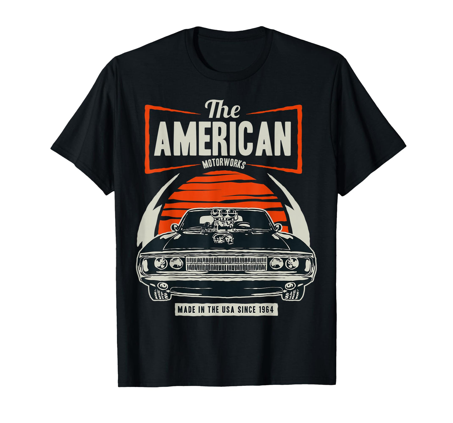 American Muscle Cars Novelty Small T-Shirt - Streetwear Style for Adults - T-Shirt, Sweatshirt, Hoodie