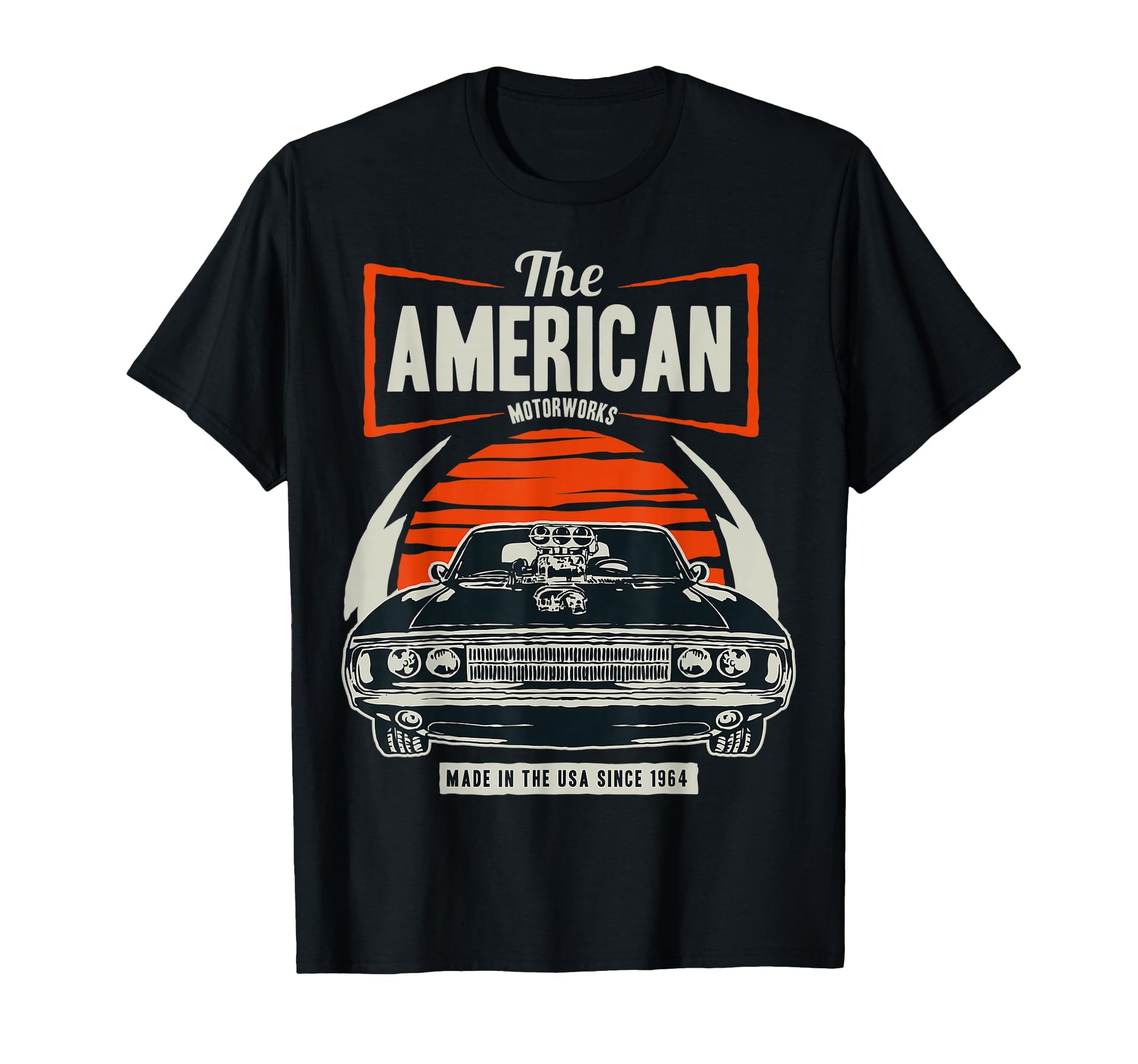 American Muscle Cars Novelty Small T-Shirt - Streetwear Style for Adults - T-Shirt, Sweatshirt, Hoodie