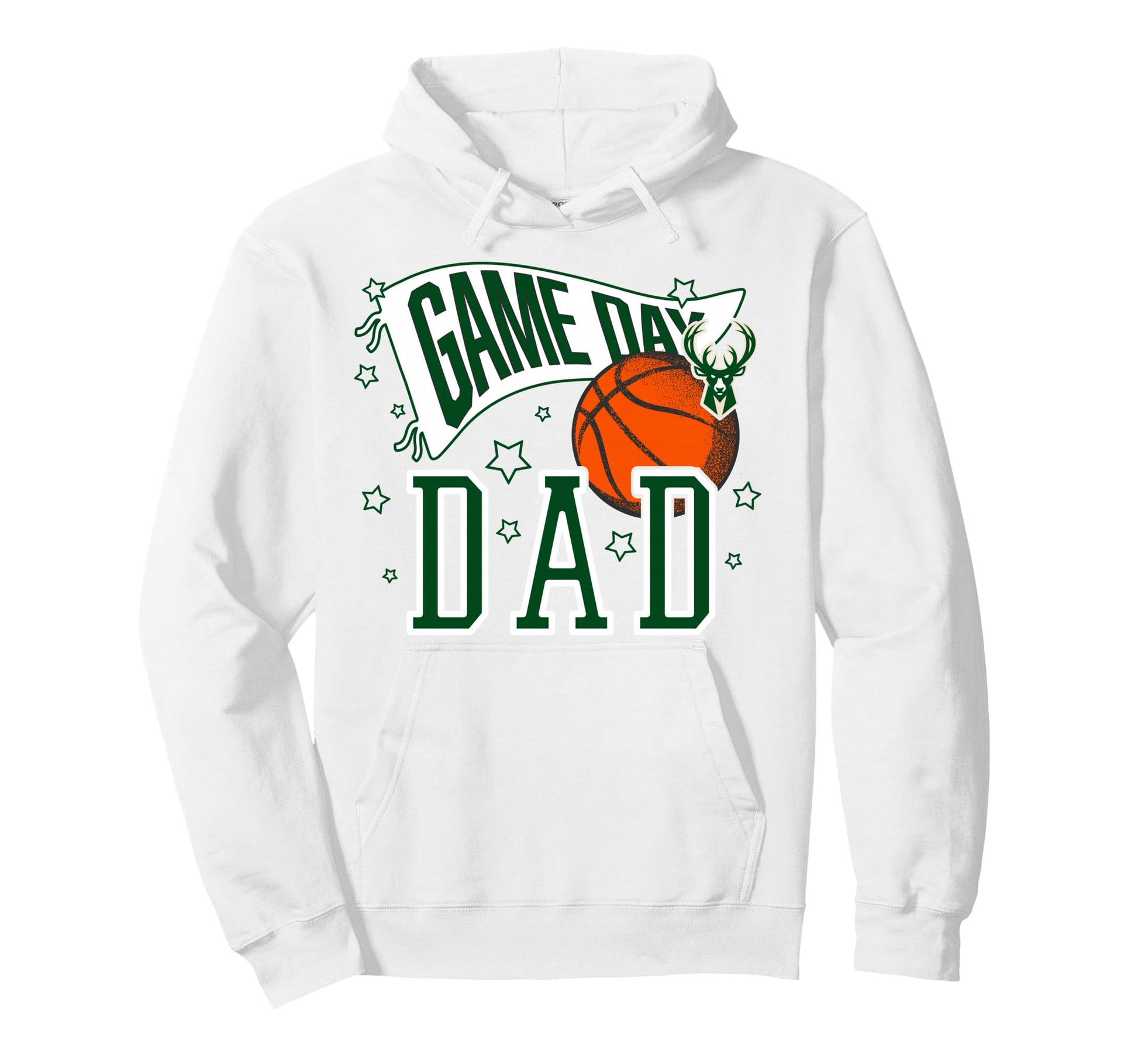 Nba Milwaukee Bucks Fathers Day Hoodie - Streetwear Style for Adults - T-Shirt, Sweatshirt, Hoodie