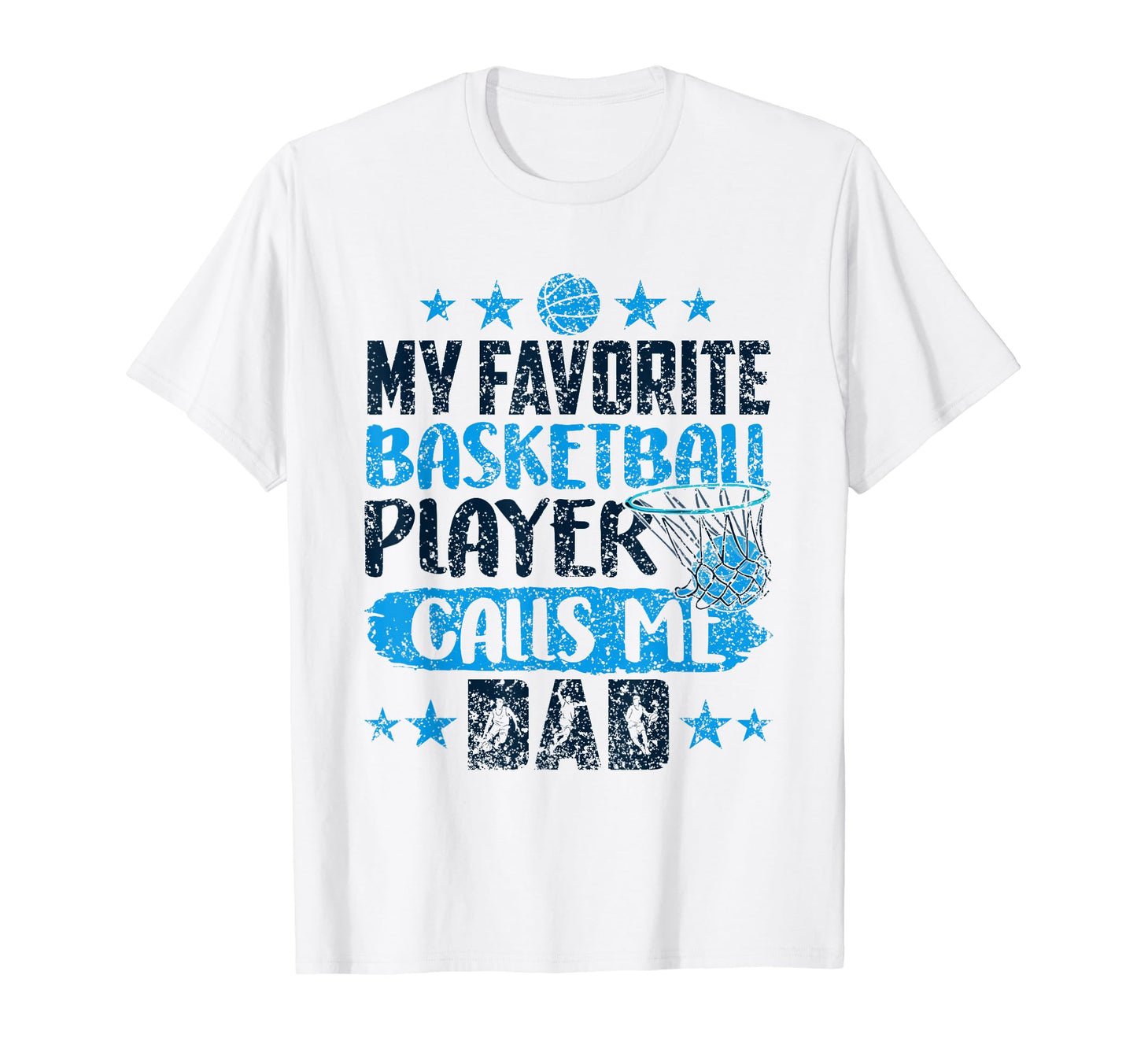 My Favorite Basketball Player Calls T-Shirt - Minimalist Print Men Women - T-Shirt, Sweatshirt, Hoodie