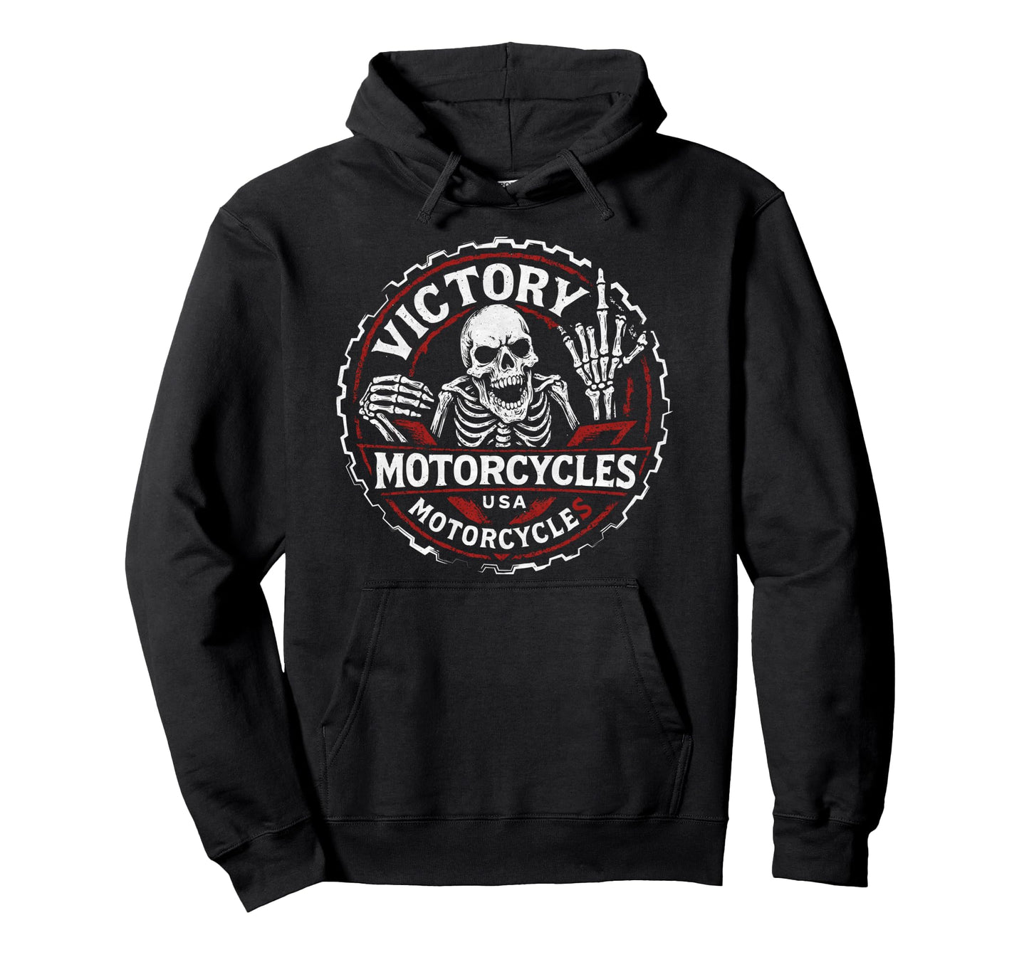 American Motor Cycles Victory Usa Hoodie - Custom Art Print Unisex - T-Shirt, Sweatshirt, Hoodie