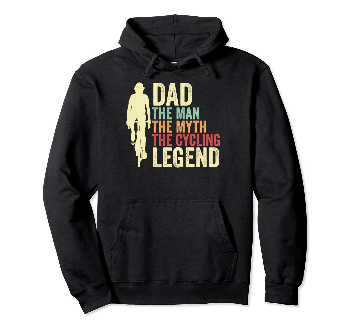 Biking Cycling Lover Biker Dad Bike Hoodie - Unique Graphic Men Women - T-Shirt, Sweatshirt, Hoodie