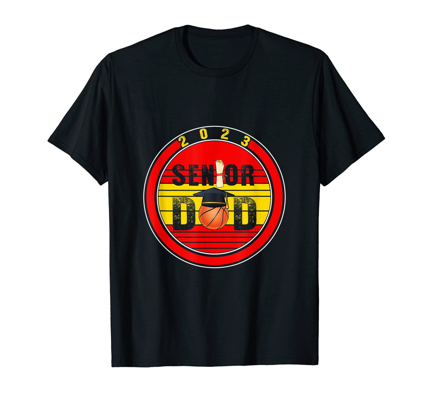 2023 Graduate Basketball Dad T-Shirt - Aesthetic Graphic Men Women - T-Shirt, Sweatshirt, Hoodie