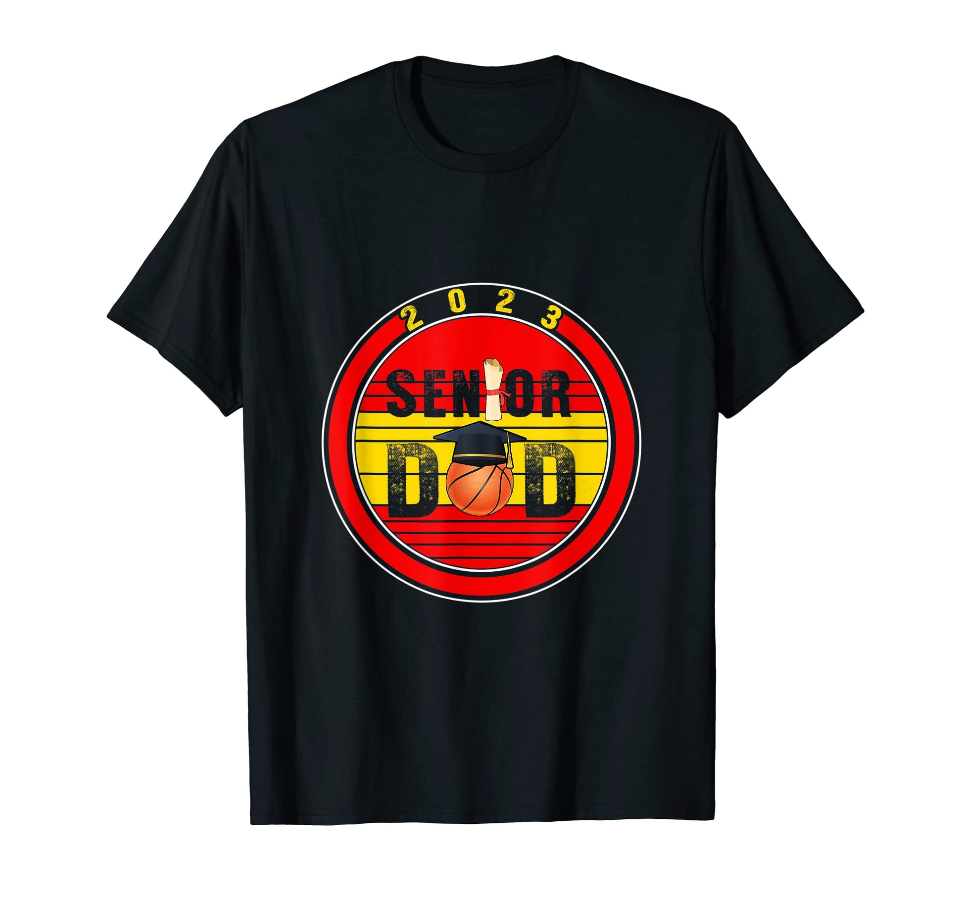 2023 Graduate Basketball Dad T-Shirt - Aesthetic Graphic Men Women - T-Shirt, Sweatshirt, Hoodie