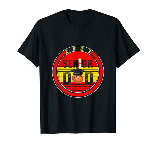 2023 Graduate Basketball Dad T-Shirt - Aesthetic Graphic Men Women - T-Shirt, Sweatshirt, Hoodie