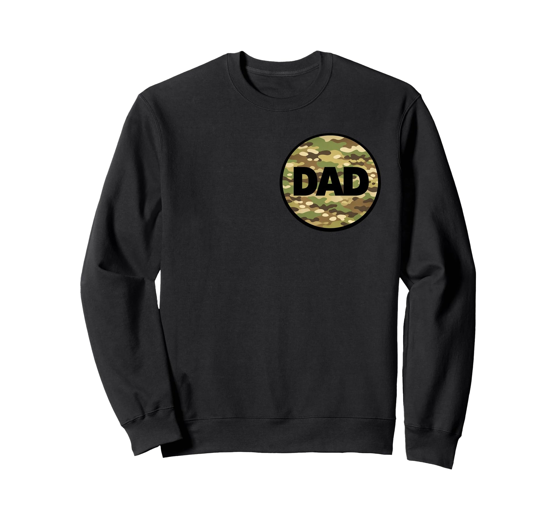 Stylish Camouflage Dad Pocket Any Sweatshirt - Unique Graphic Unisex - T-Shirt, Sweatshirt, Hoodie