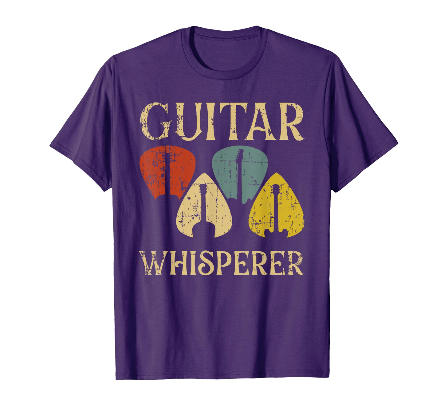 Guitars Whisperer Funny Guitarist T-Shirt - Casual Everyday Wear Unisex - T-Shirt, Sweatshirt, Hoodie