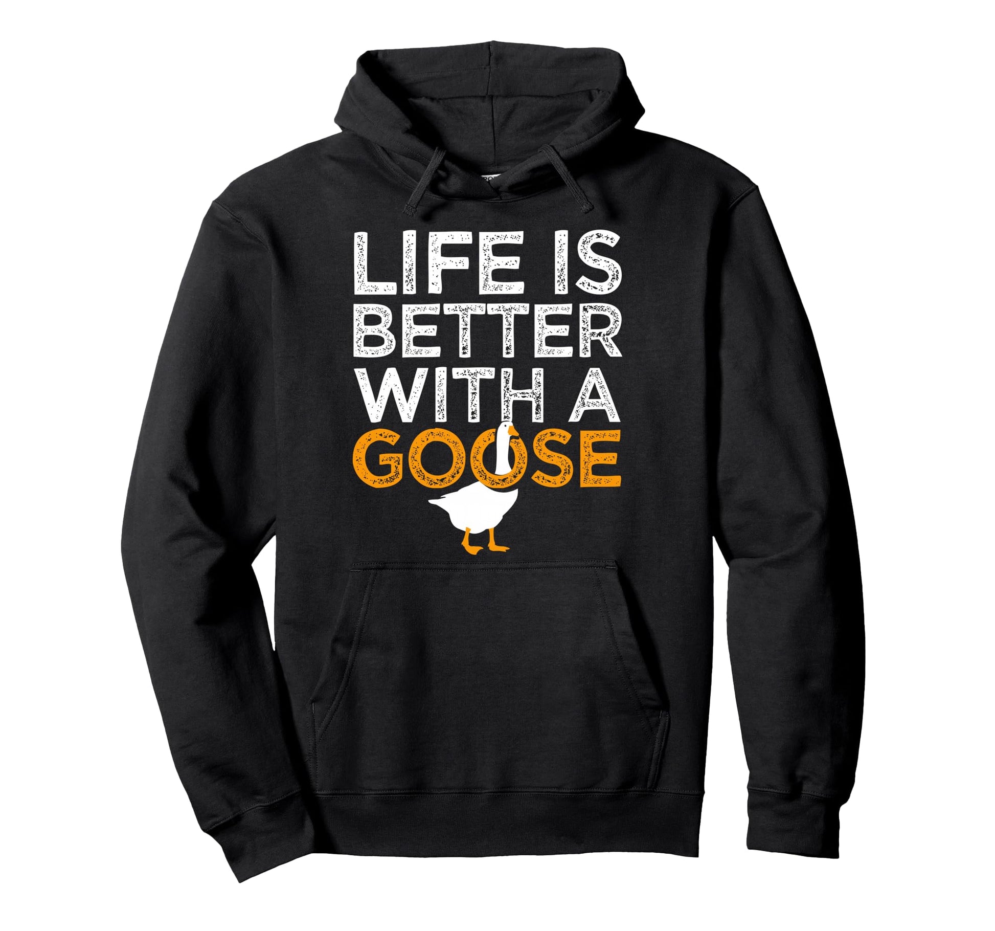 Life Is Better Goose Lover Hoodie - Fun Novelty Design for Adults - T-Shirt, Sweatshirt, Hoodie