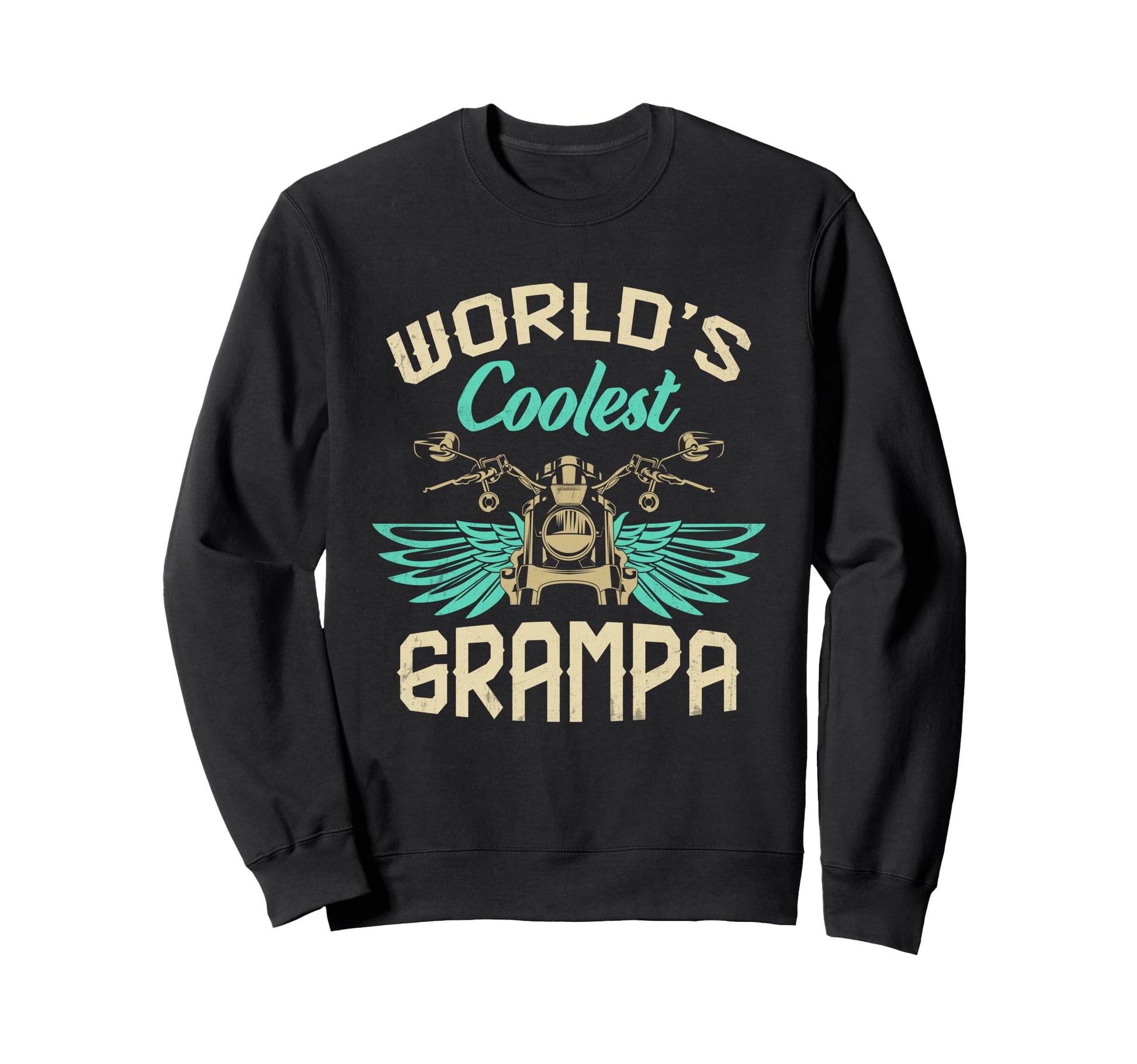 Worlds Coolest Grampa Sweatshirt - Fun Novelty Design for Adults - T-Shirt, Sweatshirt, Hoodie