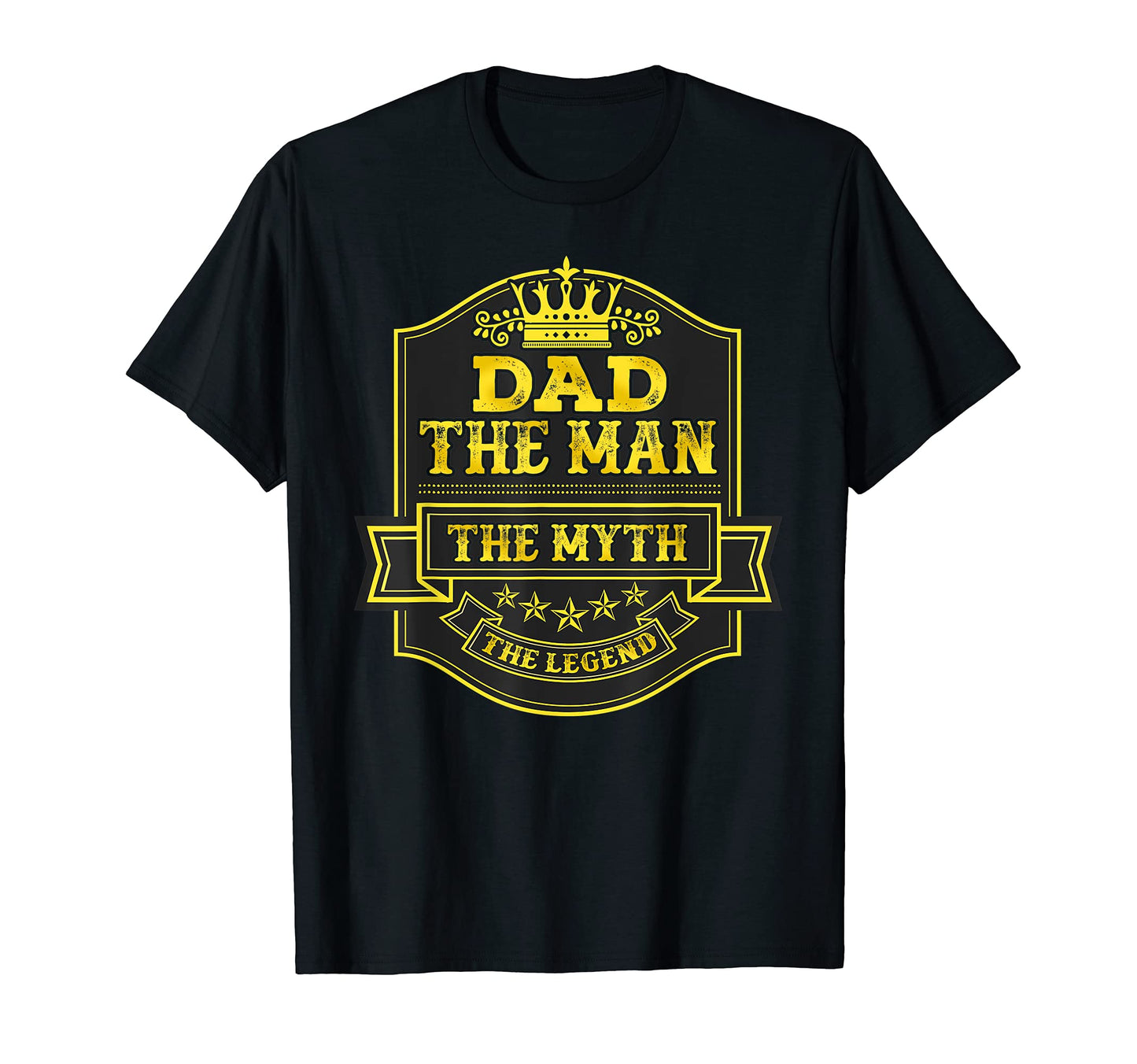 Mens Dad Myth Legend Fathers Day T-Shirt - Minimalist Print Unisex - T-Shirt, Sweatshirt, Hoodie