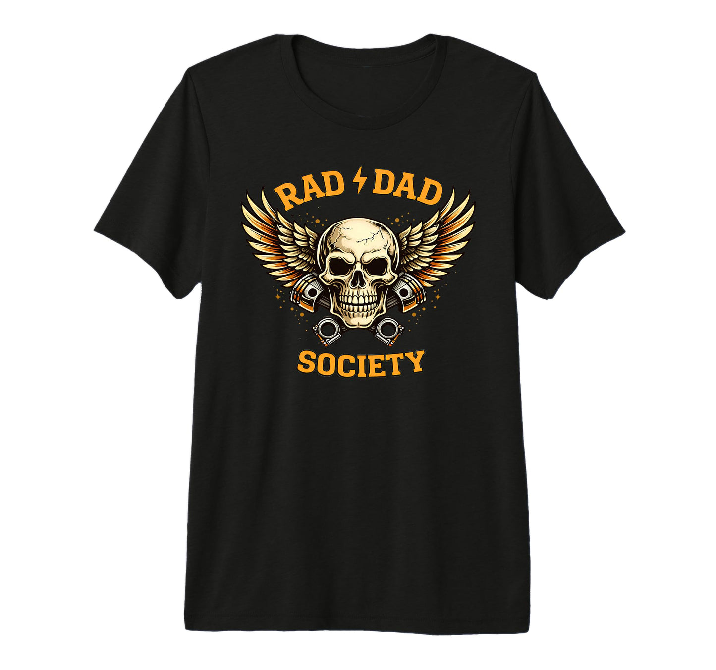 Rad Dad Society Gearhead Father T-Shirt - Casual Everyday Wear for Adults - T-Shirt, Sweatshirt, Hoodie