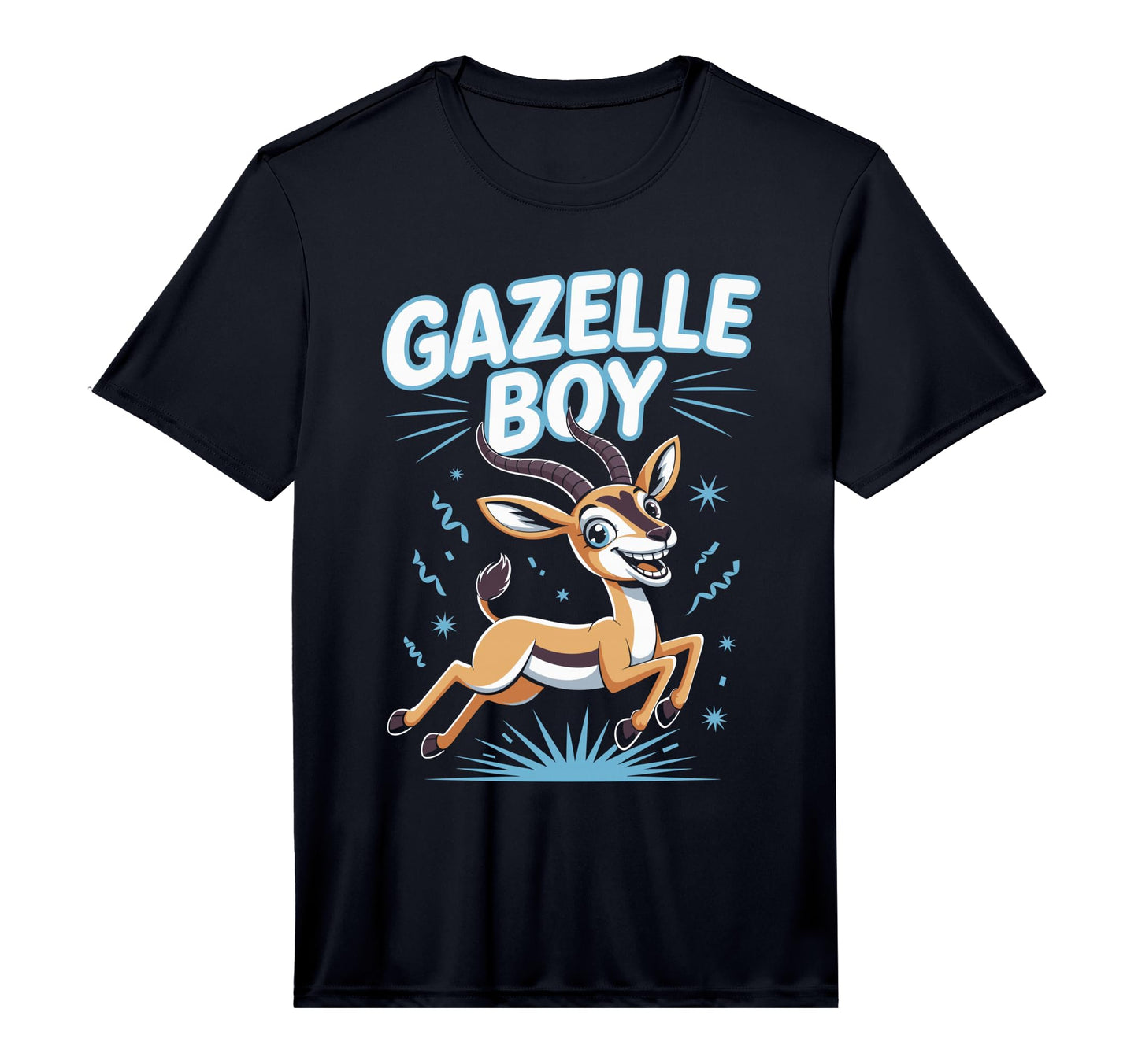 Mens Gazelle Mens Cartoon African Plains T-Shirt - Graphic Print Men Women - T-Shirt, Sweatshirt, Hoodie