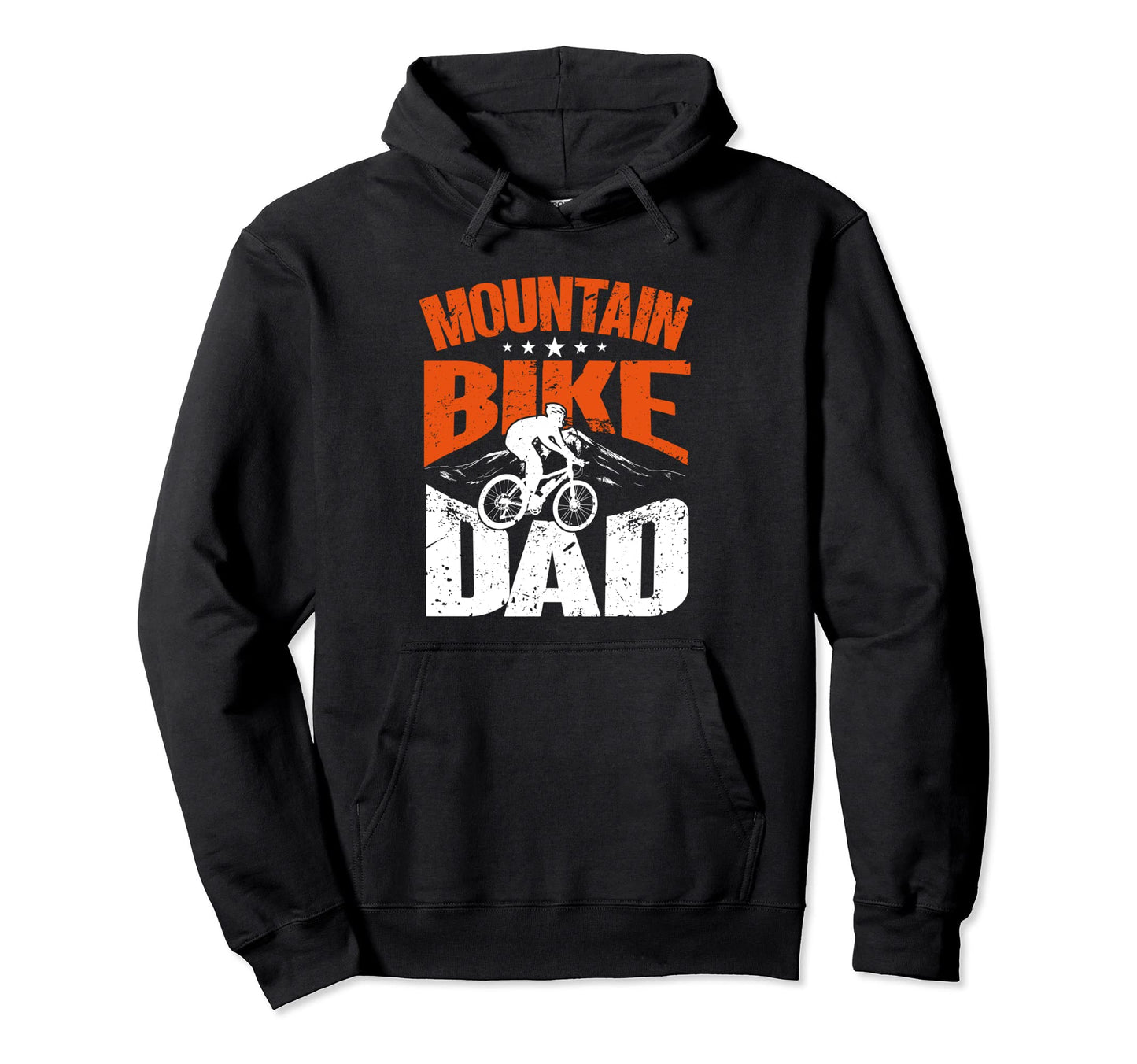 Mountain Bike Dad Cycle Bicycle Funny Hoodie - Trendy Graphic Men Women - T-Shirt, Sweatshirt, Hoodie