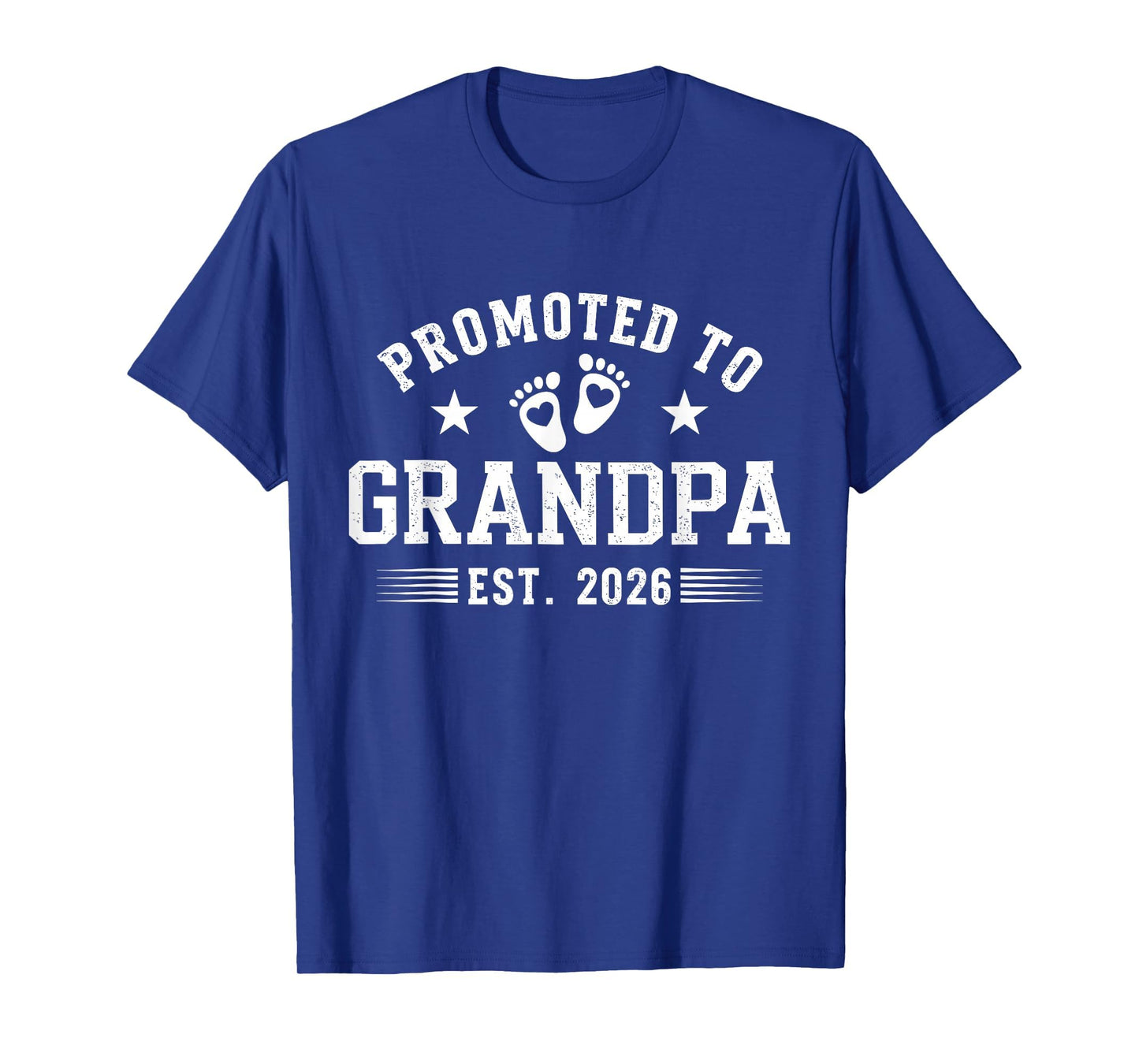 Promoted To Grandpa 2026 T-Shirt - Minimalist Print for Adults - T-Shirt, Sweatshirt, Hoodie