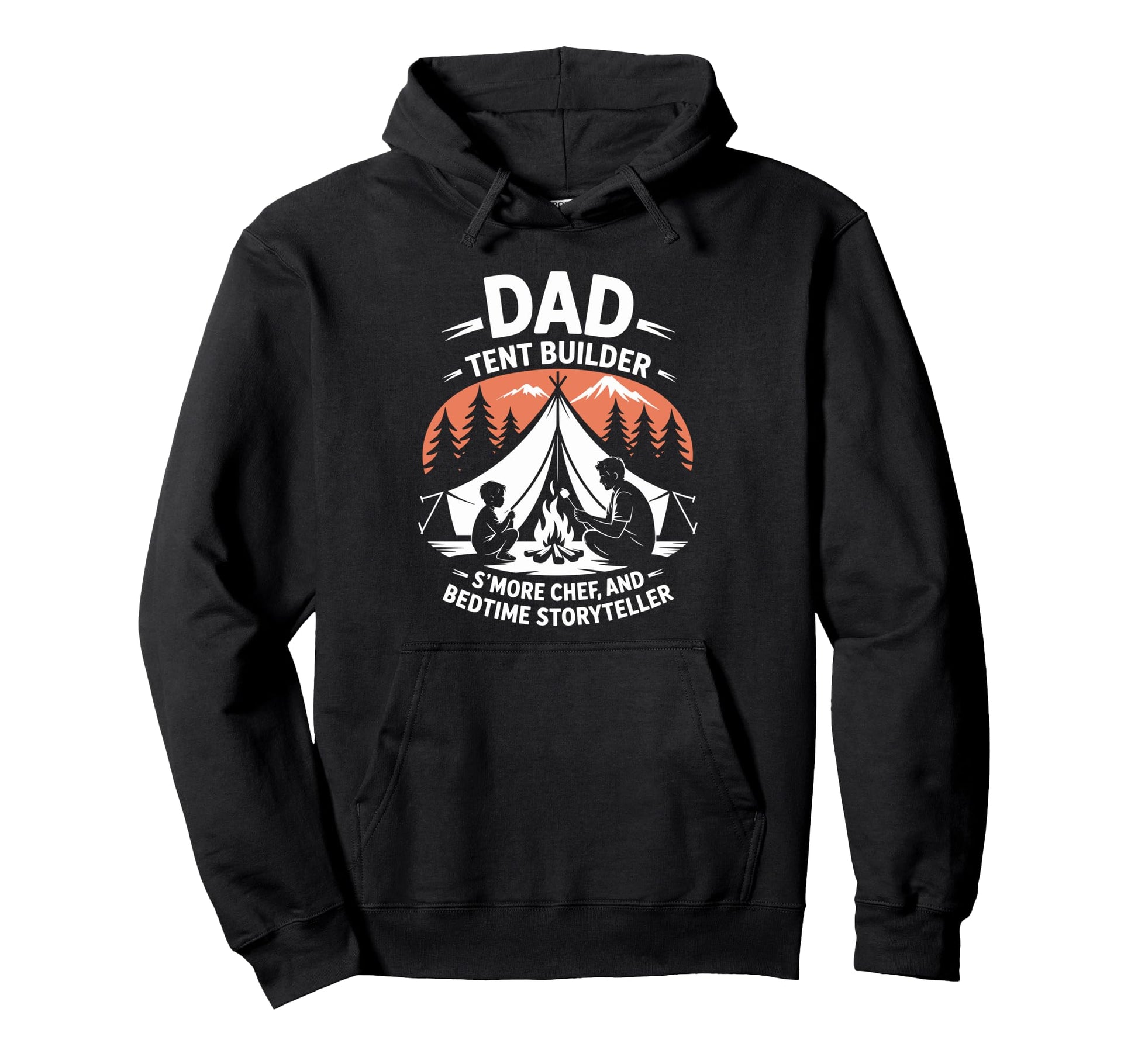 Funny Camping Dad Camper And Nature Lovers Hoodie - Trendy Graphic Unisex - T-Shirt, Sweatshirt, Hoodie