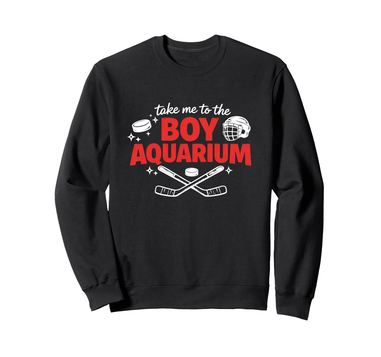 Take Me To Aquarium Funny Gay Sweatshirt - Fun Novelty Design Men Women - T-Shirt, Sweatshirt, Hoodie