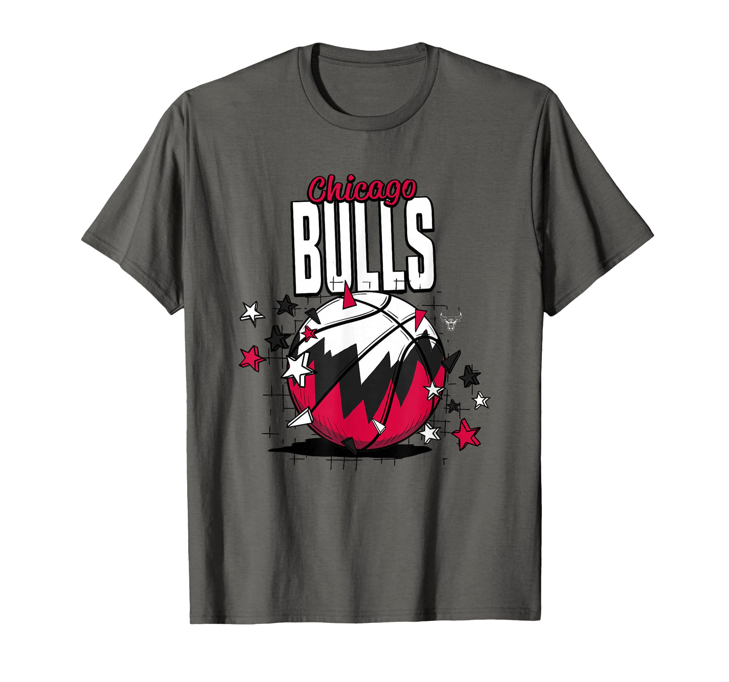 Nba Chicago Bulls Basketball Doodle T-Shirt - Trendy Graphic for Adults - T-Shirt, Sweatshirt, Hoodie