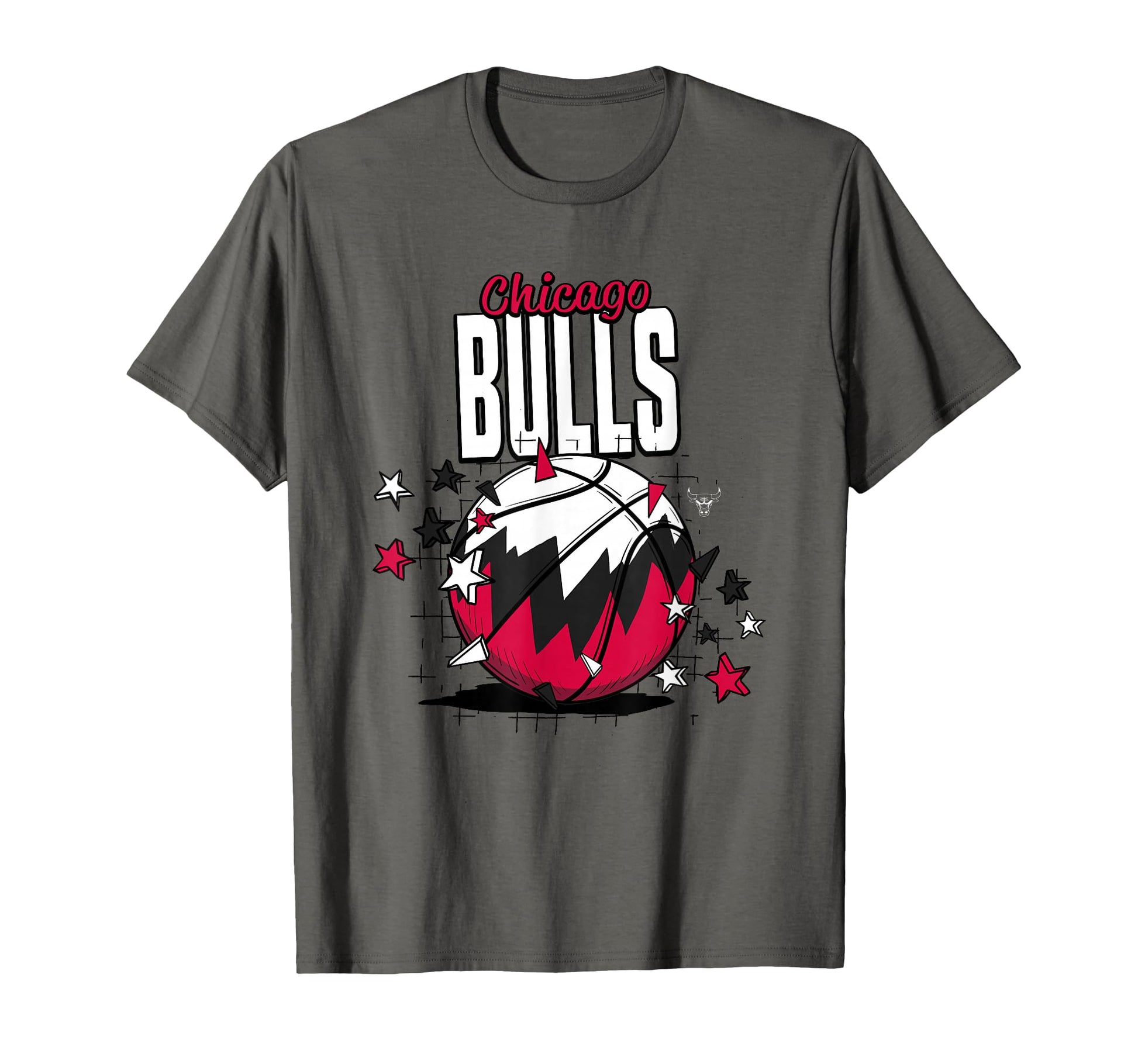 Nba Chicago Bulls Basketball Doodle T-Shirt - Trendy Graphic for Adults - T-Shirt, Sweatshirt, Hoodie