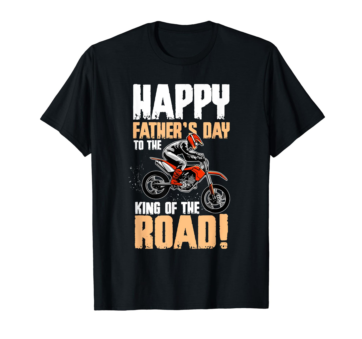 Dirt Bike Dad Fathers Day Motocross T-Shirt - Minimalist Print Unisex - T-Shirt, Sweatshirt, Hoodie