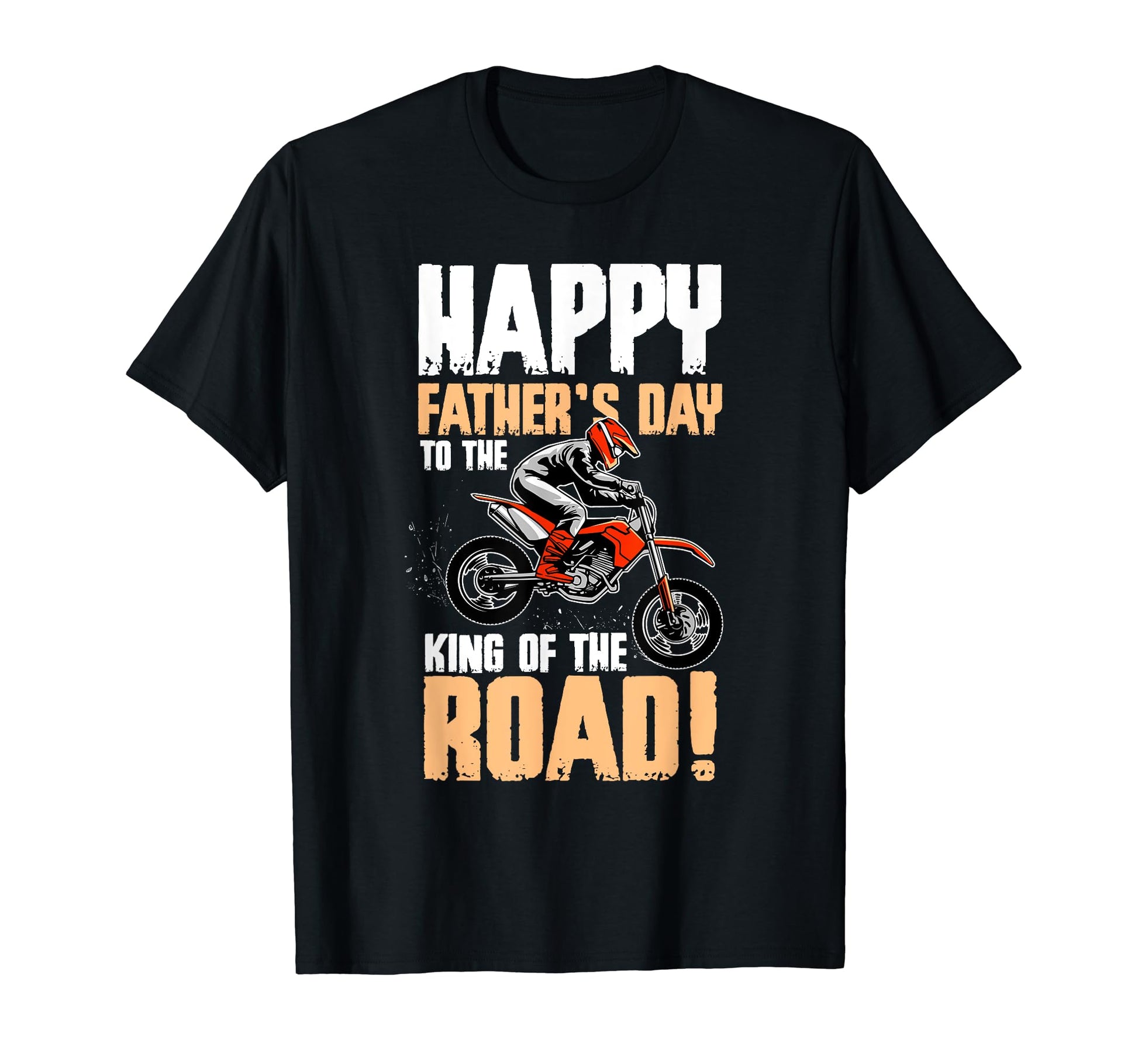 Dirt Bike Dad Fathers Day Motocross T-Shirt - Minimalist Print Unisex - T-Shirt, Sweatshirt, Hoodie