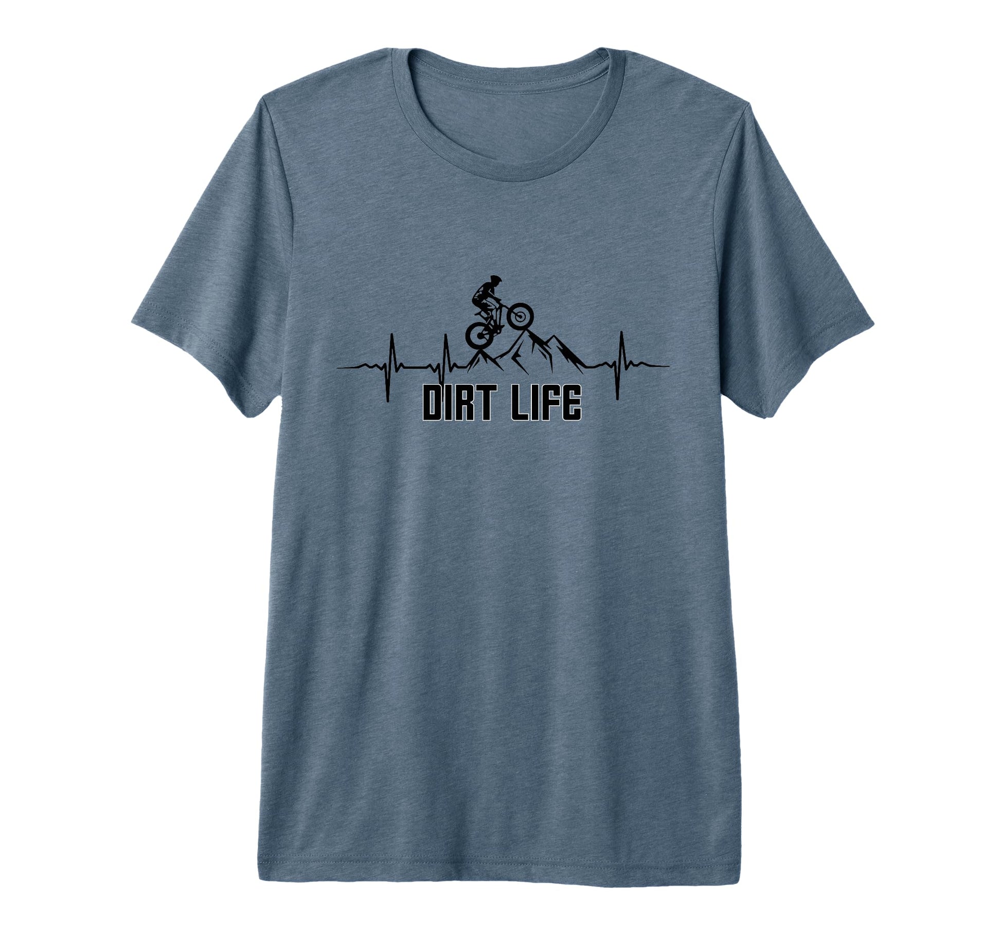 Dirt Life Cycling Sport Mtb T-Shirt - Aesthetic Graphic for Adults - T-Shirt, Sweatshirt, Hoodie