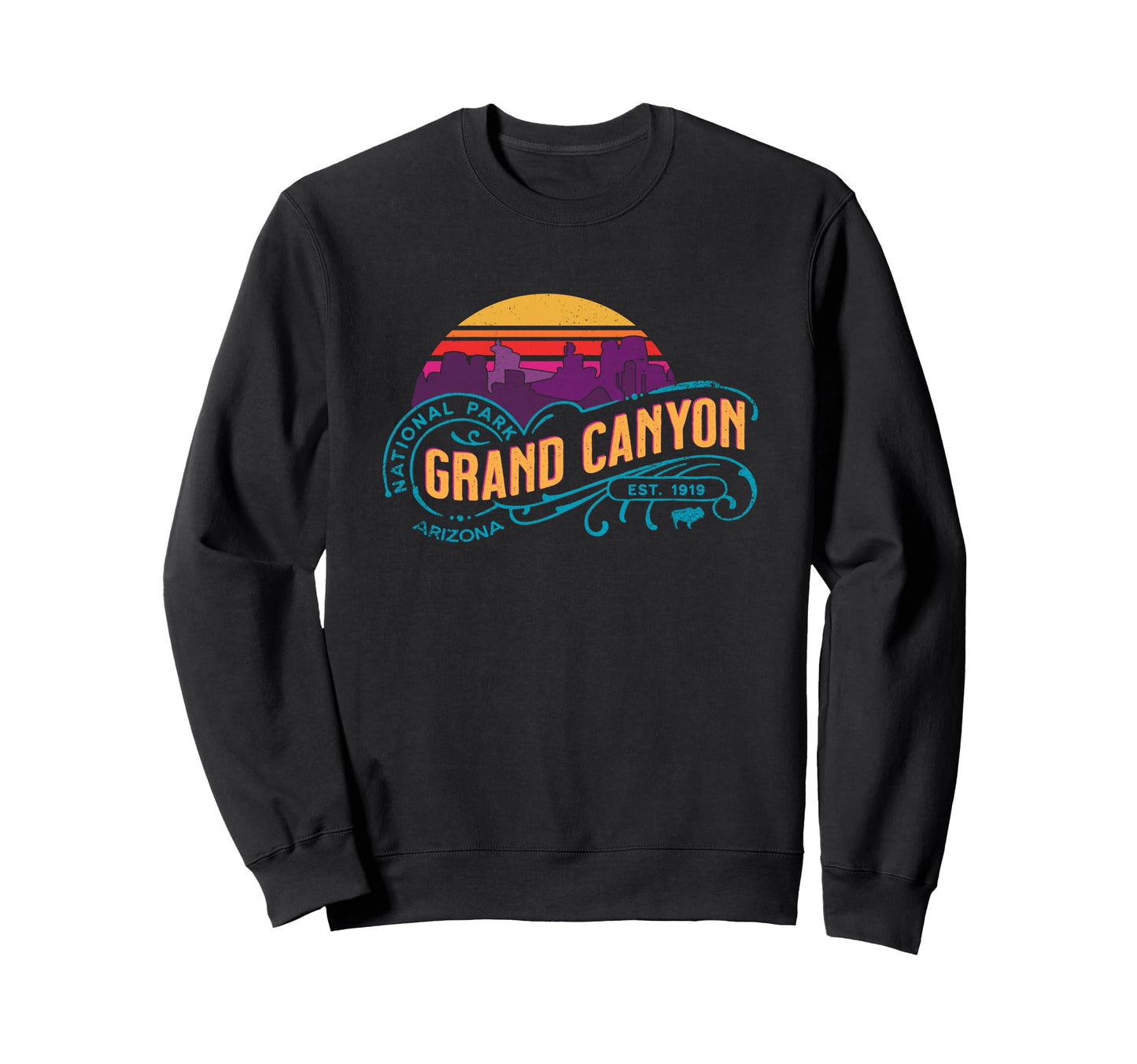 Grand Canyon National Park Sweatshirt - Casual Everyday Wear Men Women - T-Shirt, Sweatshirt, Hoodie