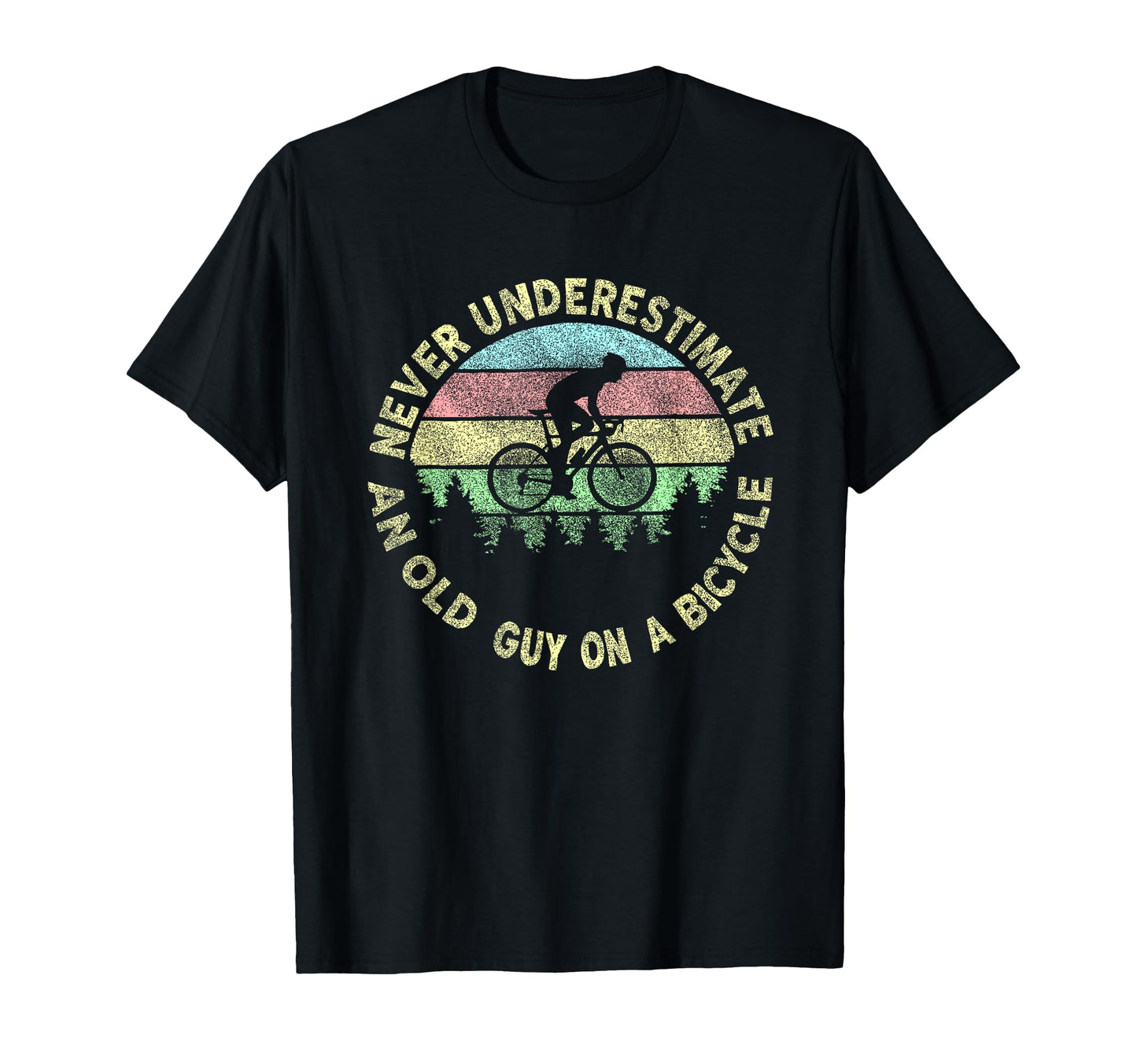 Bicycle Old Cyclist Grandpa Father T-Shirt - Streetwear Style for Adults - T-Shirt, Sweatshirt, Hoodie