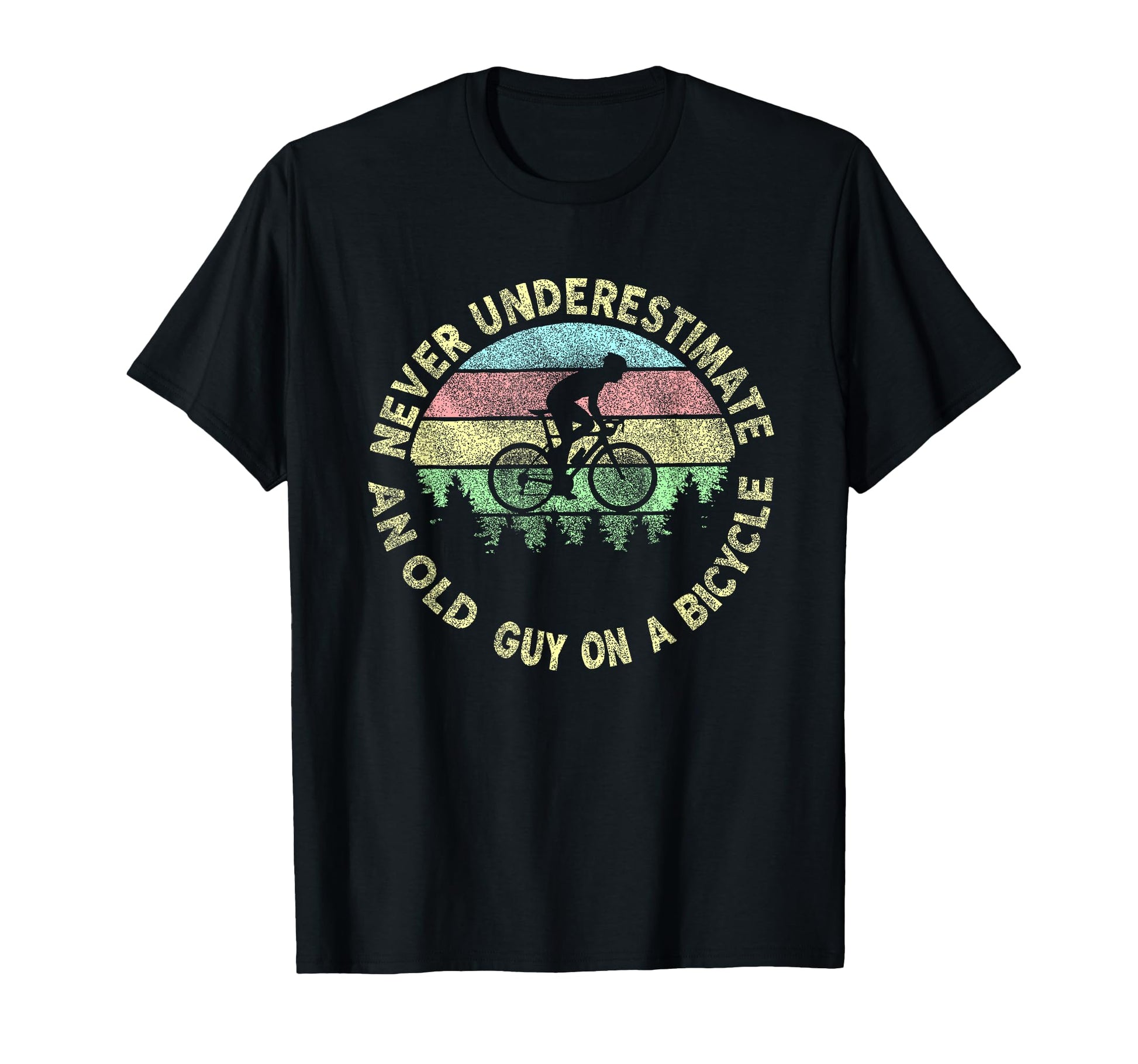 Bicycle Old Cyclist Grandpa Father T-Shirt - Streetwear Style for Adults - T-Shirt, Sweatshirt, Hoodie