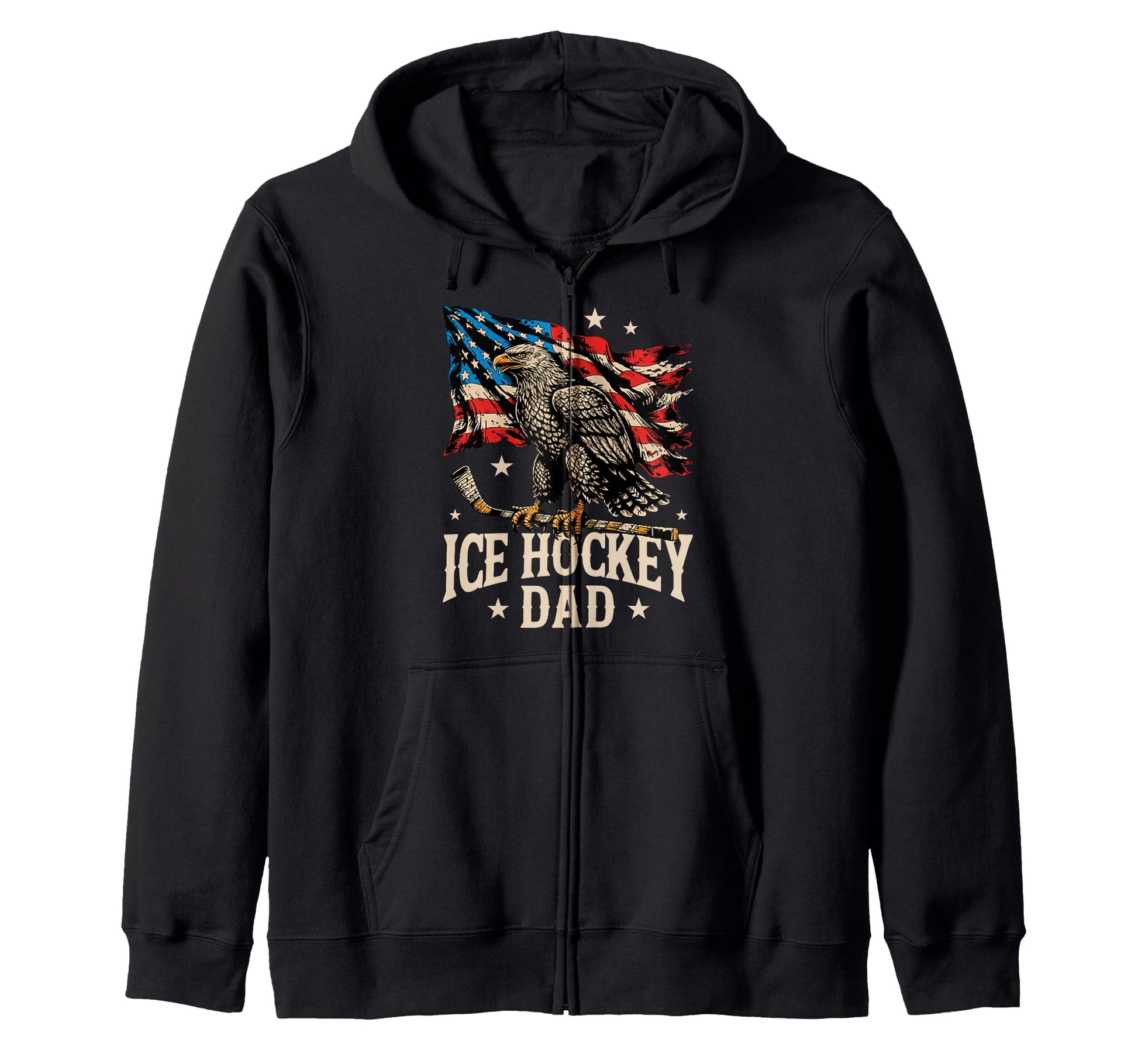 Proud Ice Hockey Fathers Day Outfits T-Shirt - Aesthetic Graphic Unisex - T-Shirt, Sweatshirt, Hoodie