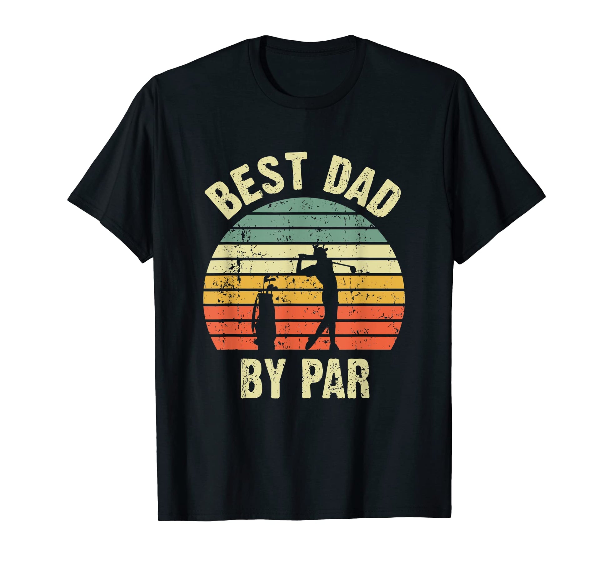 Mens Best Dad Par Funny Golf Gift T-Shirt - Casual Everyday Wear Men Women - T-Shirt, Sweatshirt, Hoodie
