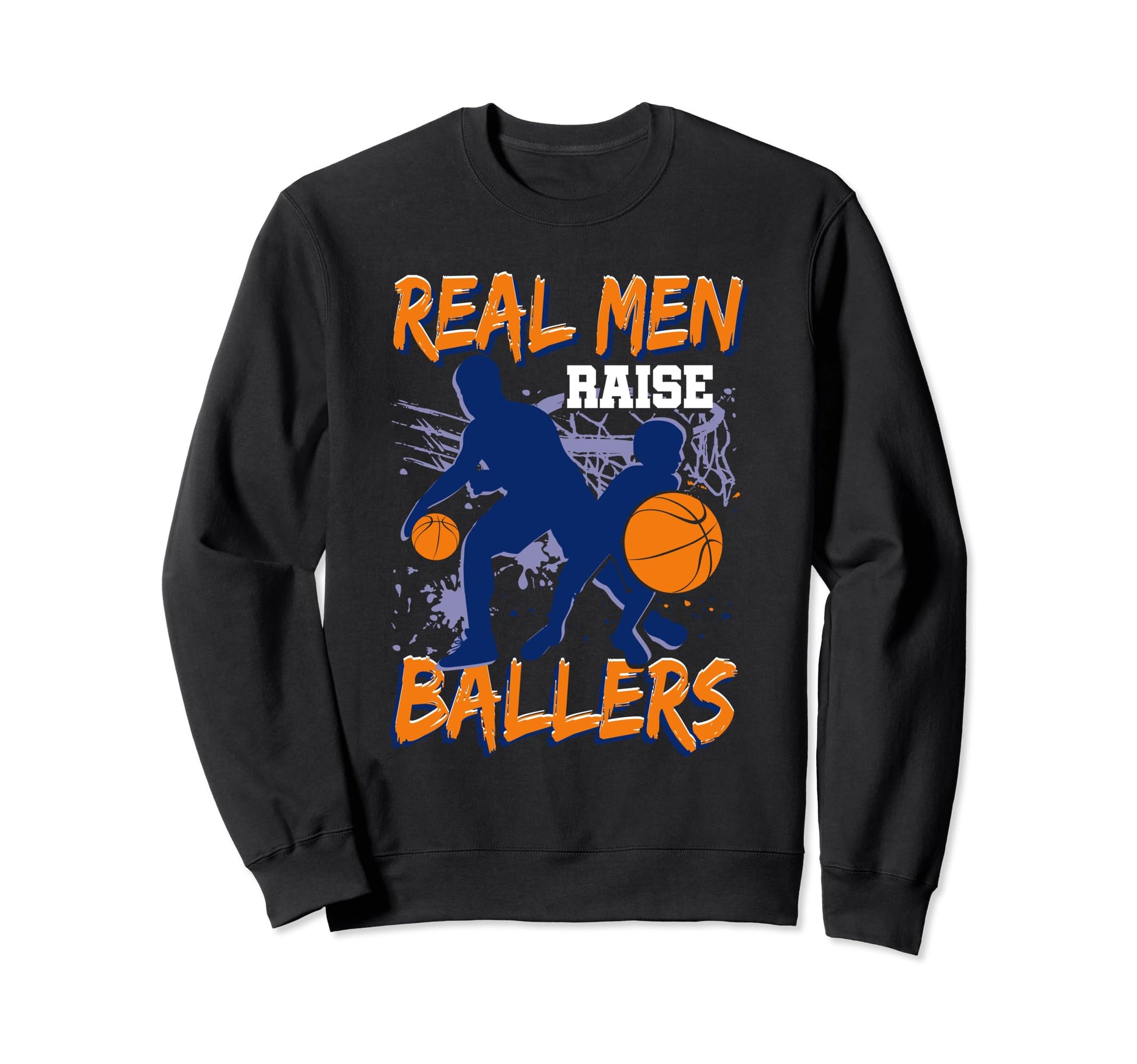 Dad Basketball Dad Fathers Day Sweatshirt - Fun Novelty Design for Adults - T-Shirt, Sweatshirt, Hoodie
